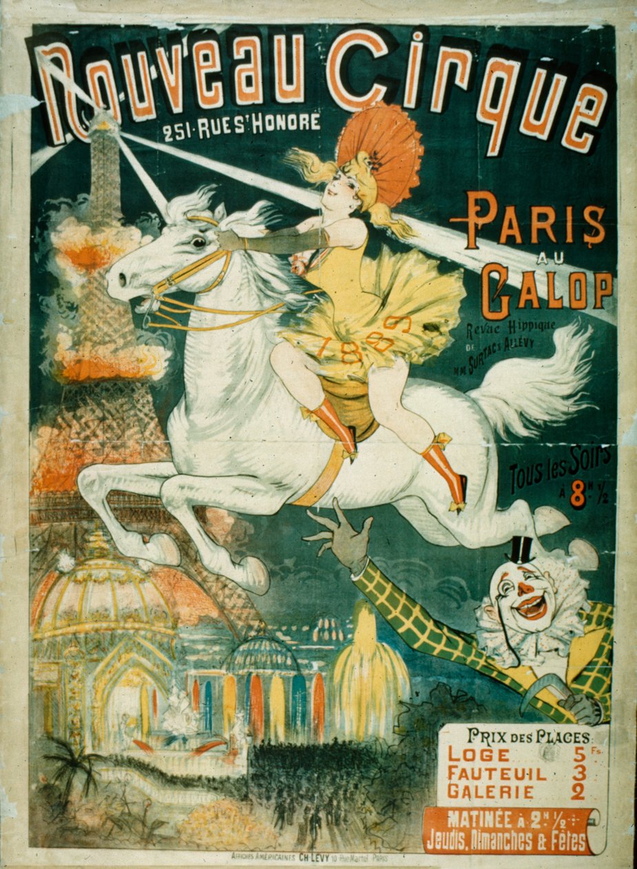Nouveau Cirque, 1889 - French School