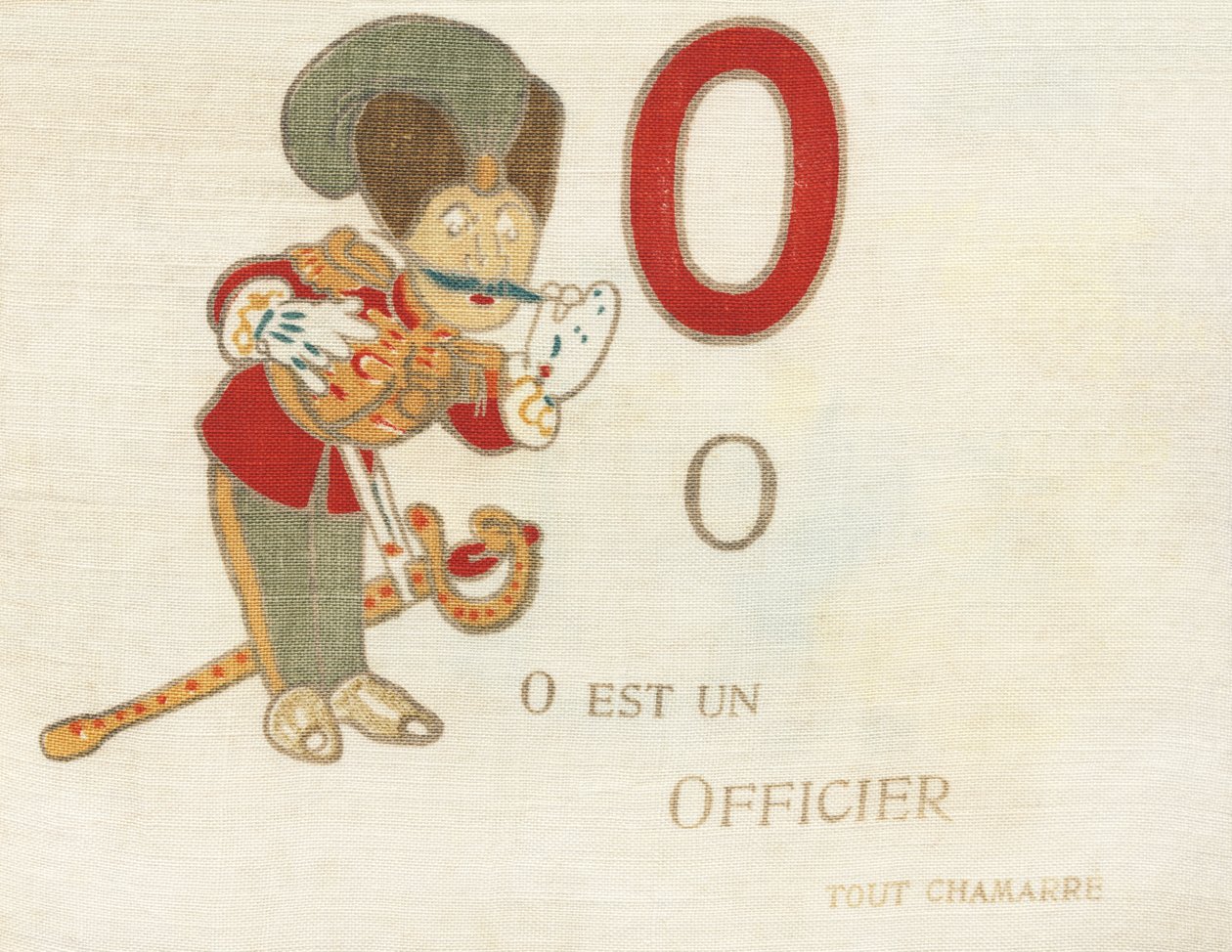 O est un officier de combat - French School