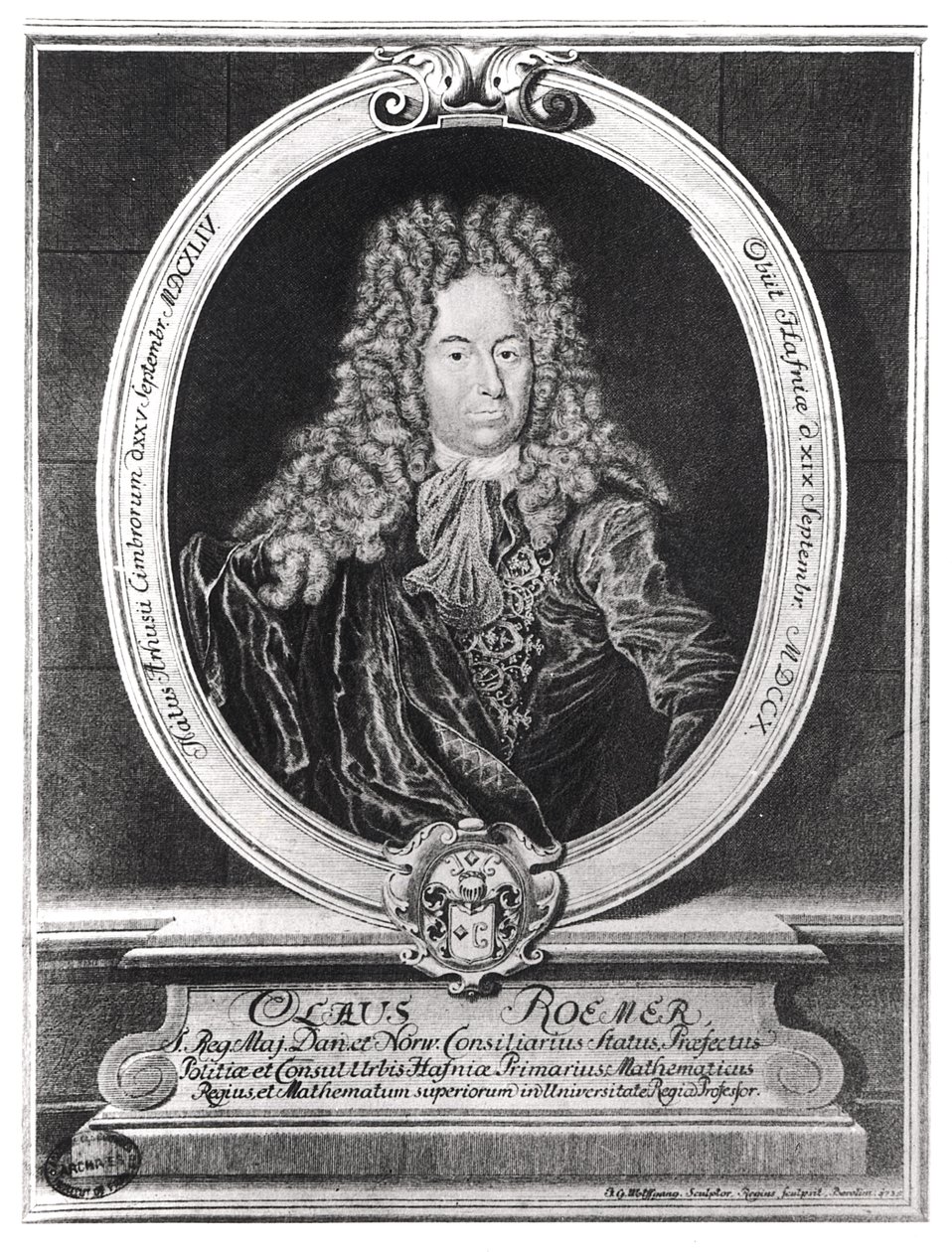 Olaus Romer (1644-1710) | French School | Estampe d'art