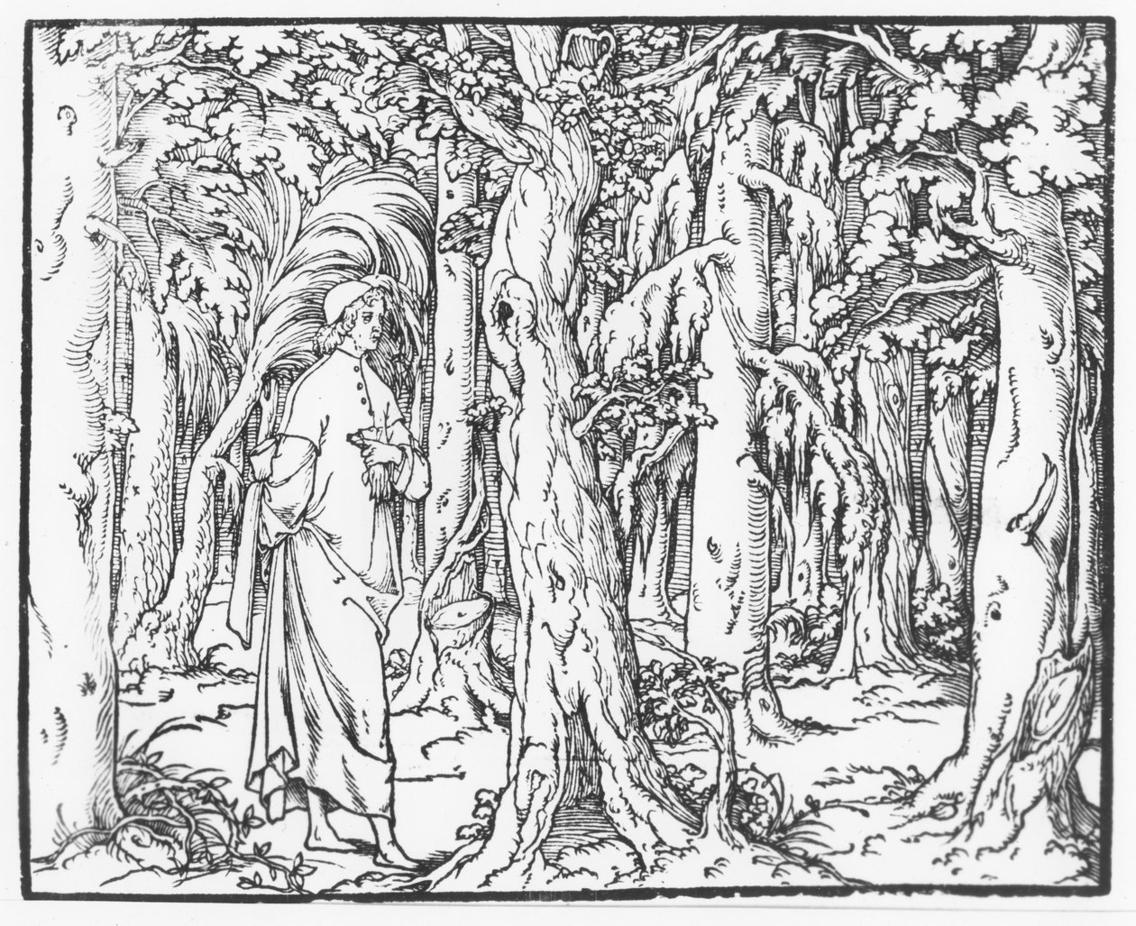 Page de "Discours du Songe de Poliphile", par Francesco Colonna, 1546 - French School