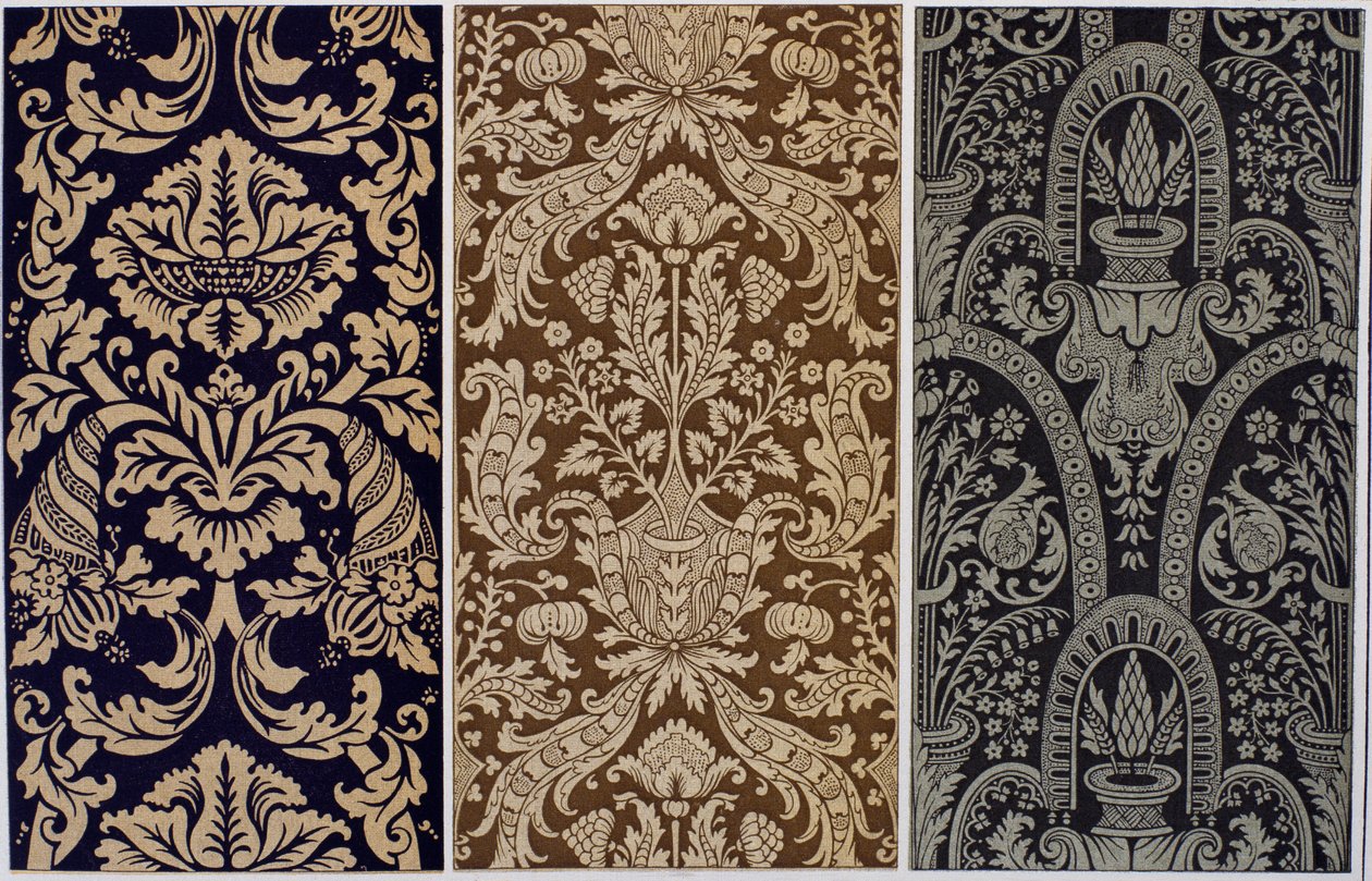 Toile peinte, gravure de Dictionnaire de l