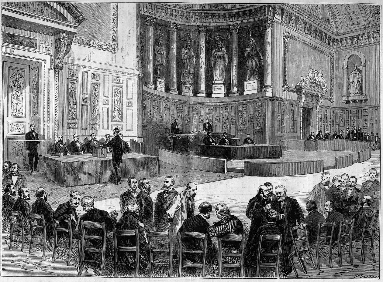 Palais du Luxembourg à Paris : élection du 30 janvier pour l