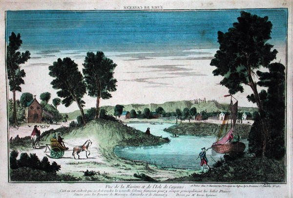 Vue panoramique de la rivière et de l