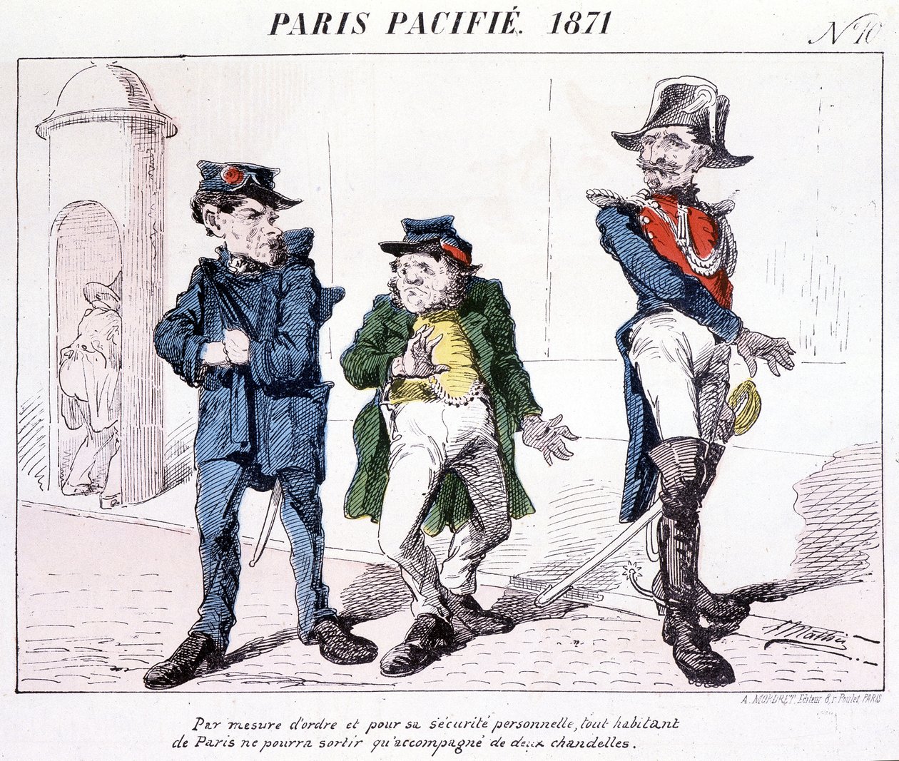Paris pacifié 1871 - Comme mesure d
