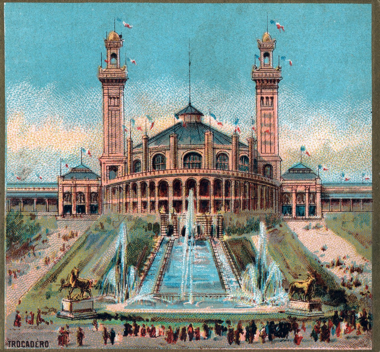 Paris. Exposition universelle de 1889 : Trocadéro - French School