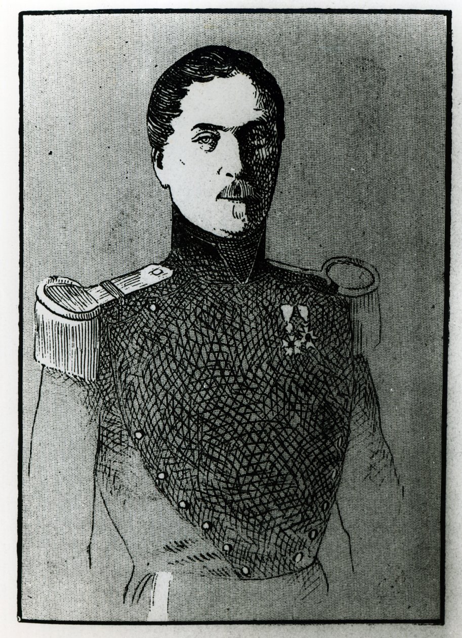 Père de Paul Verlaine, 19ème siècle - French School