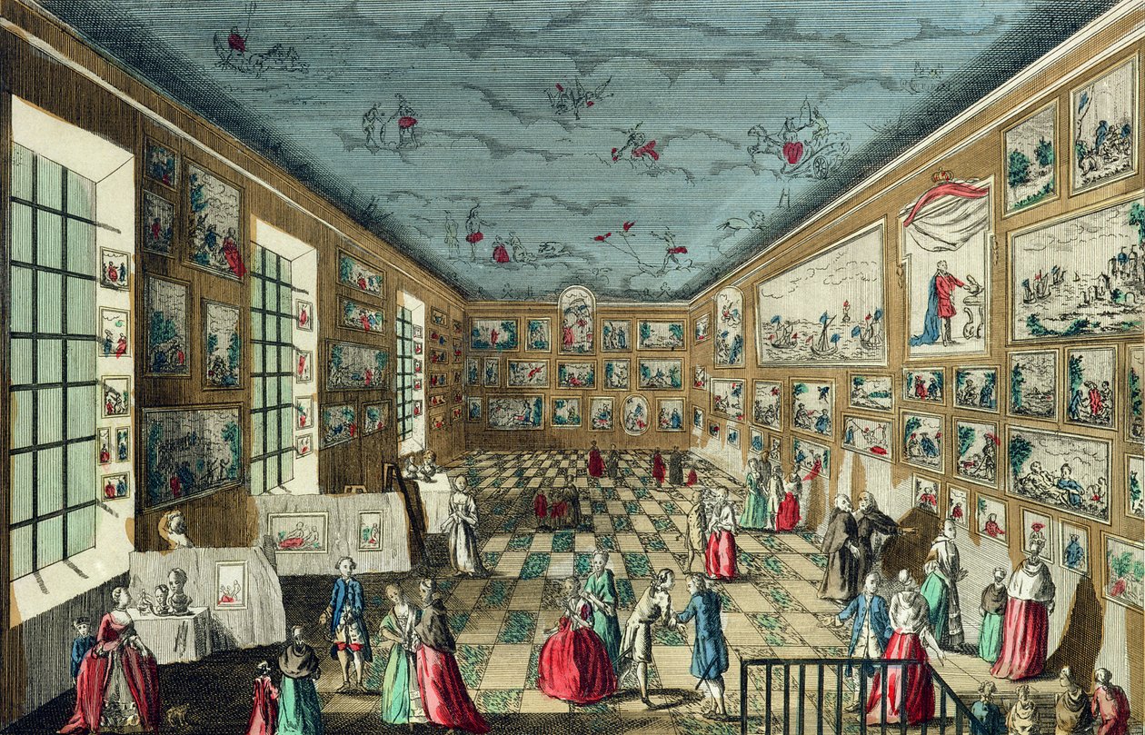 Vue en perspective du Salon de l