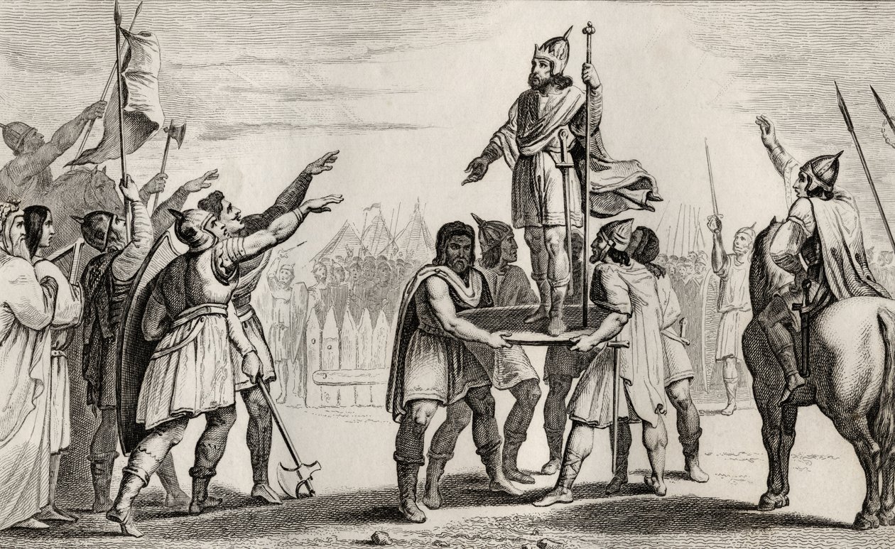 Pharamond, roi légendaire de France, de 