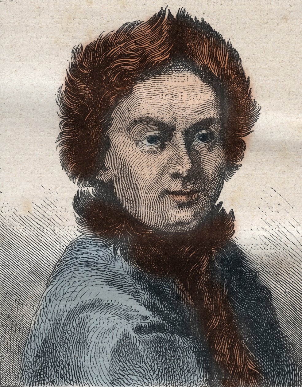 Pierre Louis Moreau de Maupertuis, astronome (1698 - 1759) - illustration tirée de « Les Grands Marins du XVIIIe siècle » - French School