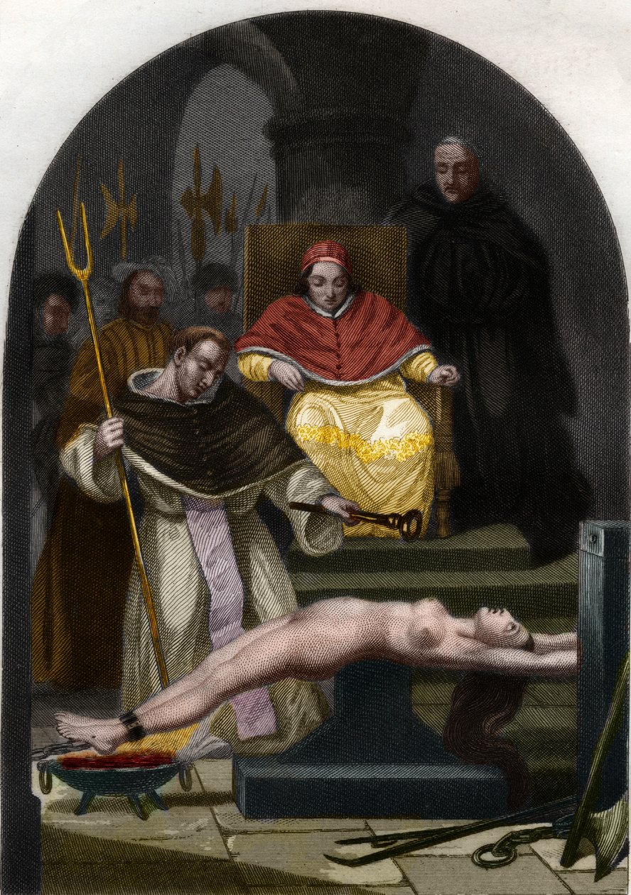 Le pape Pie V présidant le tribunal de l