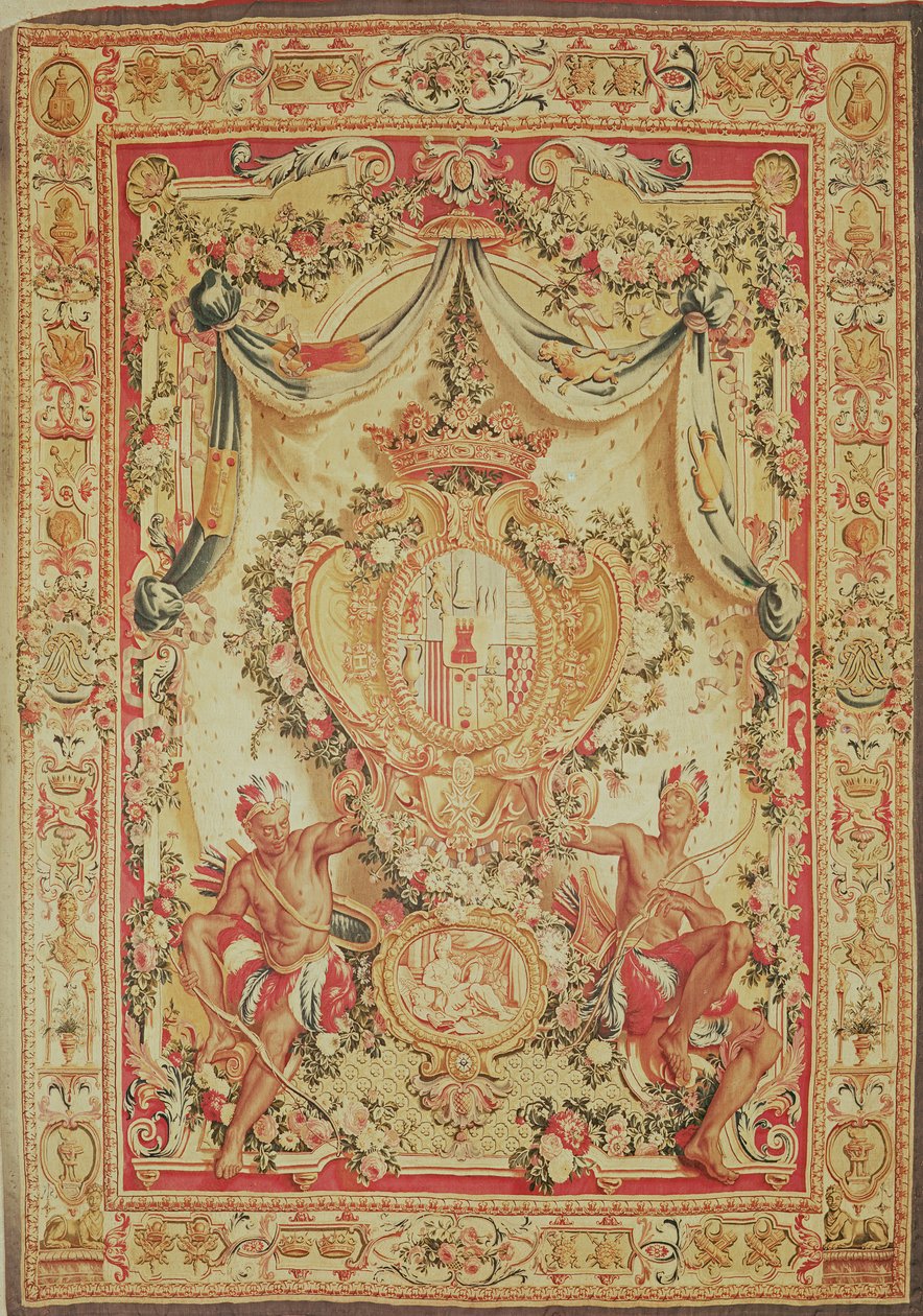 Portière avec les armoiries de Louis-Antoine de Pardaillan de Gondrin, Duc d