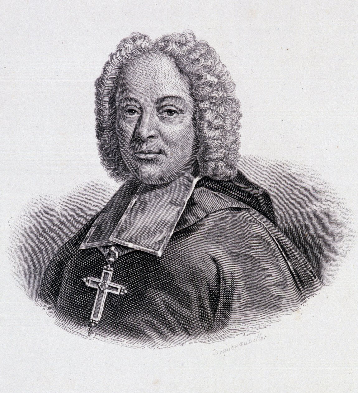 Portrait de Belsunce de Castelmoron, prélat français (1670 - 1755) - French School