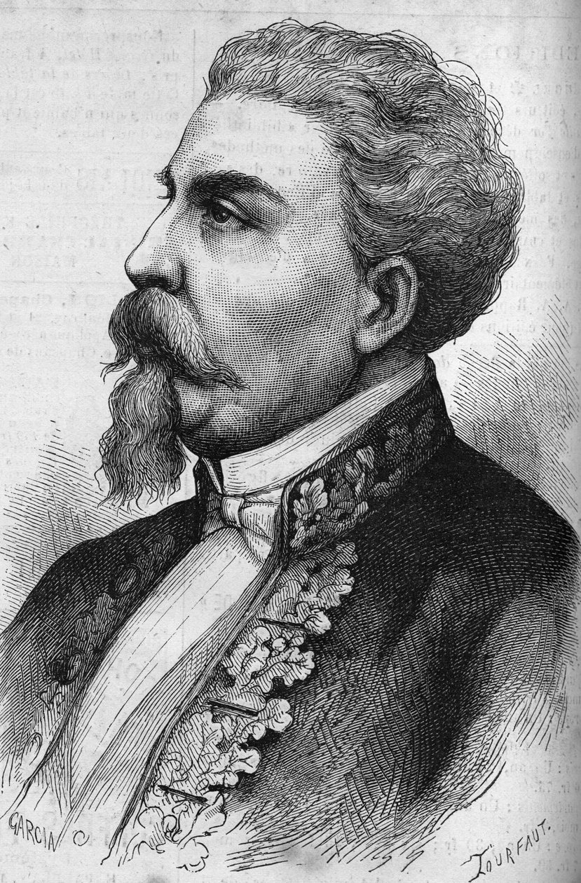 Portrait de Benedetto Cairoli (1825-1889), homme d