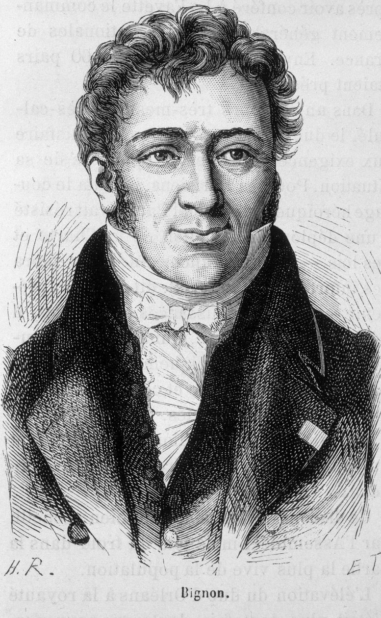 Portrait de Bignon - dans « L