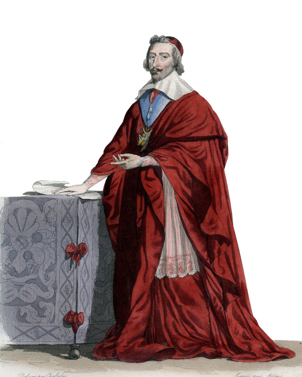 Portrait du Cardinal Richelieu - French School