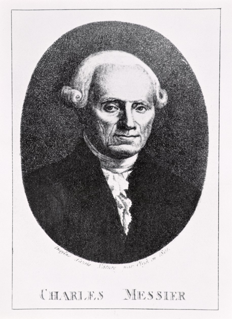 Portrait de Charles-Joseph Messier (1730-1817) 1801 - French School
