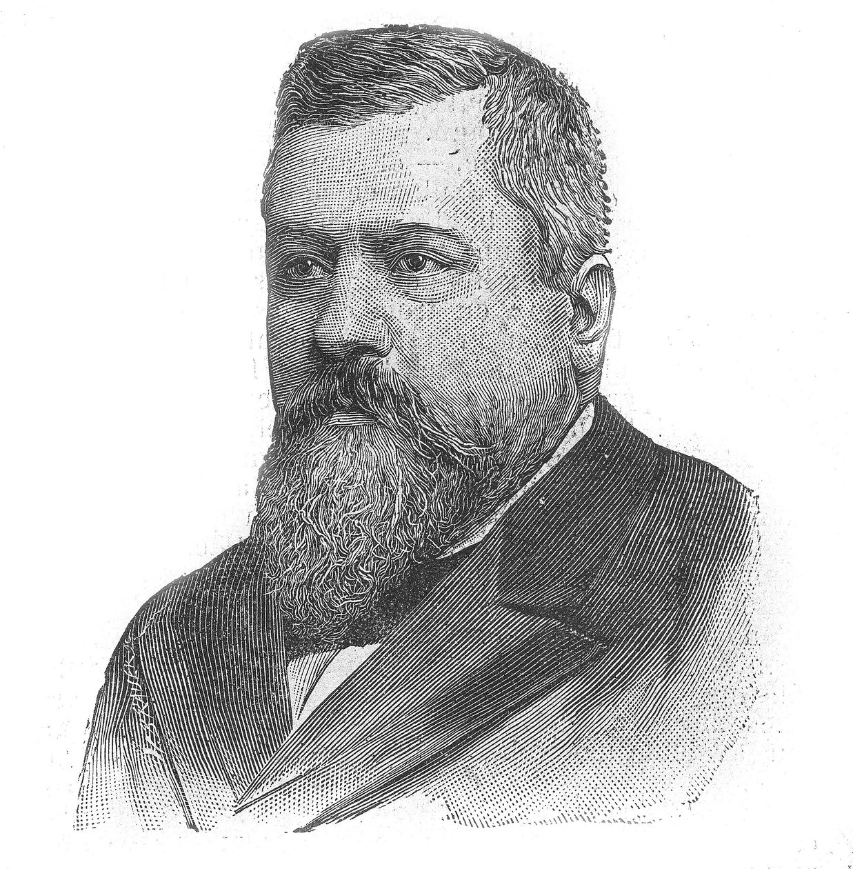Portrait de Charles Dupuy (1851-1923), homme politique français, dans "Le Petit Parisien" - French School