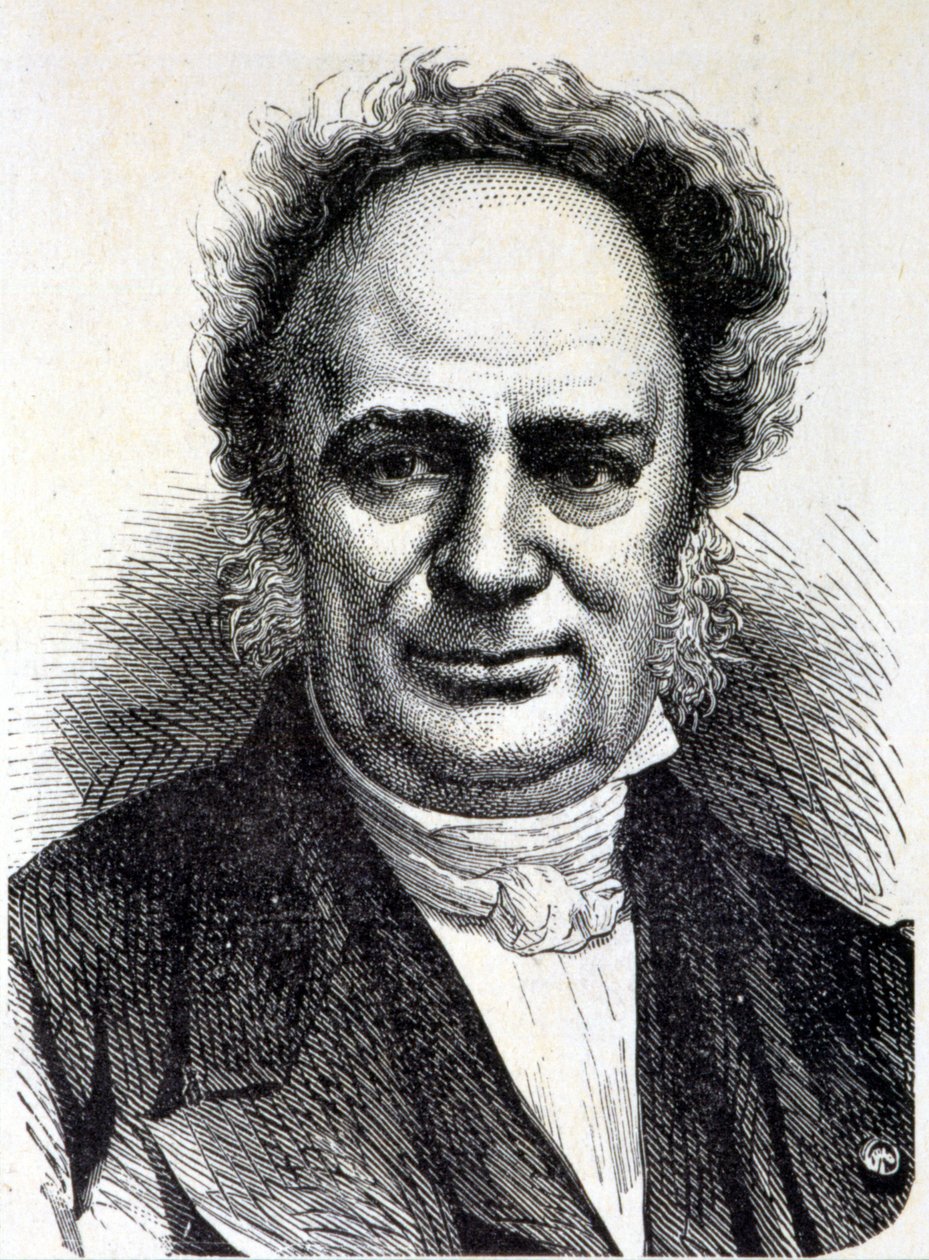 Portrait de Charles Frédéric Kuhlmann (1803 - 1881) - dans "Album de la Science; savants illustres; Grandes découvertes" 1896. - French School