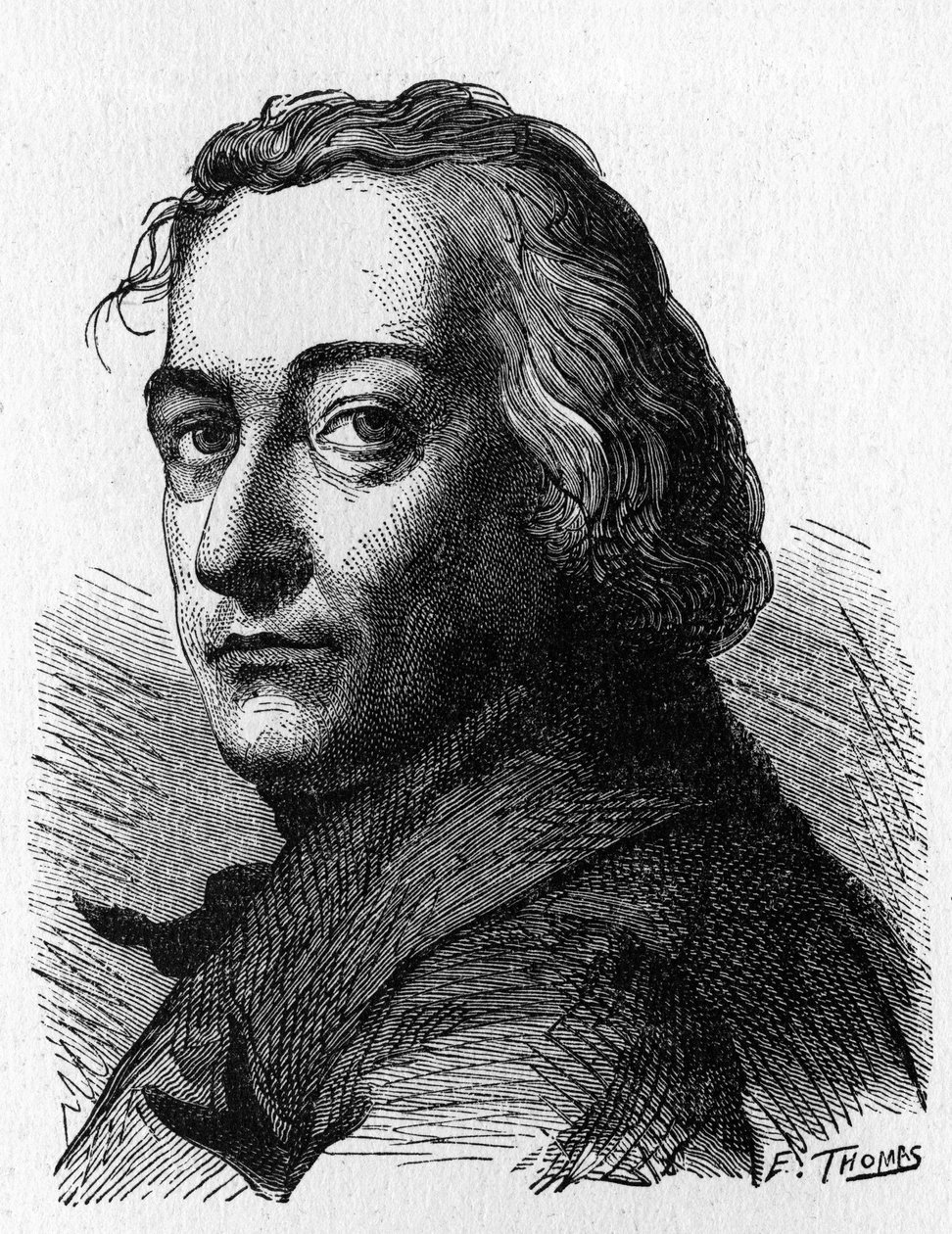 Portrait de Claude Louis, Comte Berthollet (1748 - 1822), chimiste français - dans L