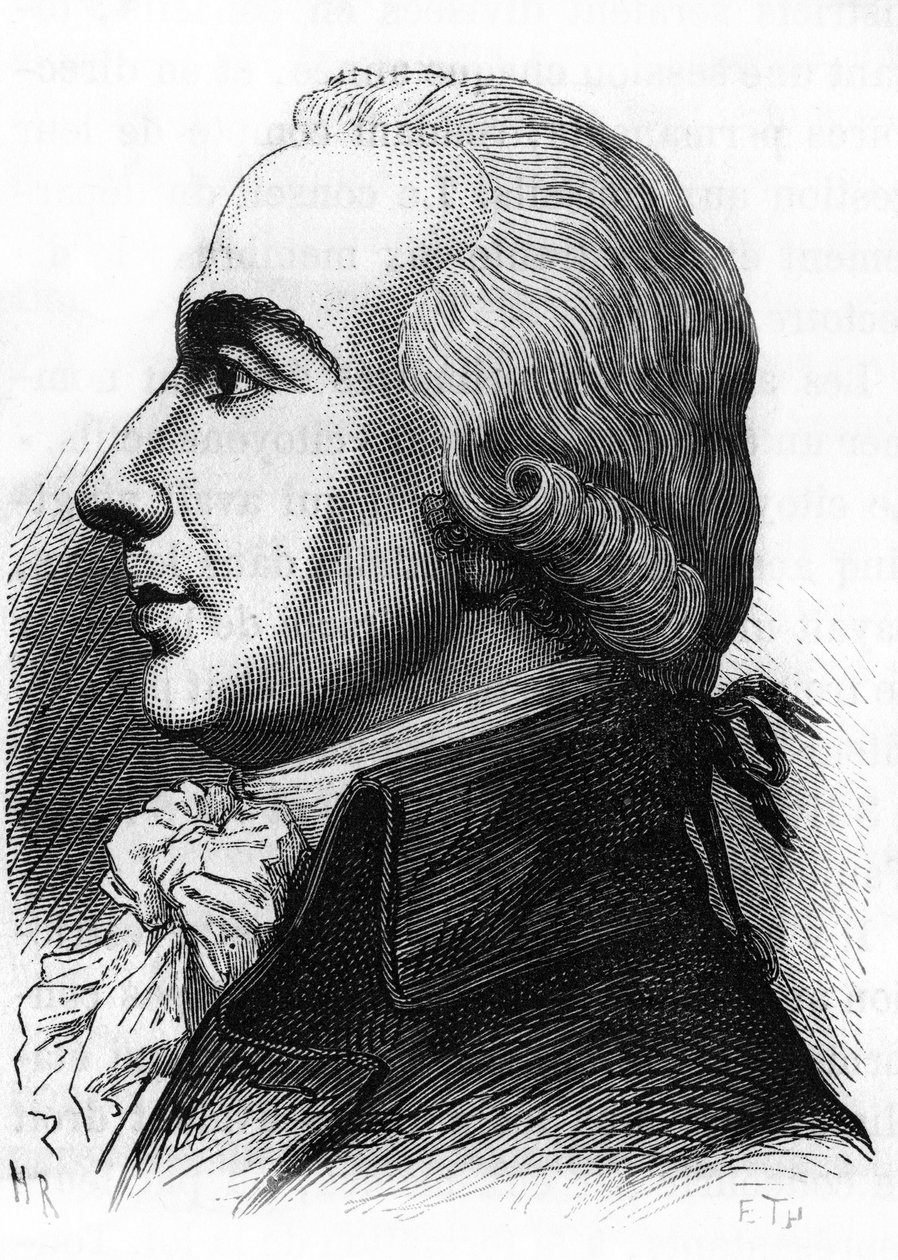 Portrait de Dominique Joseph Garat (1749-1833) avocat, journaliste et philosophe français - French School