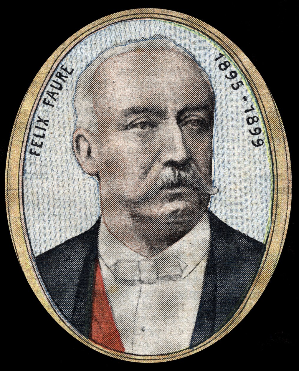 Portrait de Félix Faure, industriel et homme politique, Président de la République - French School