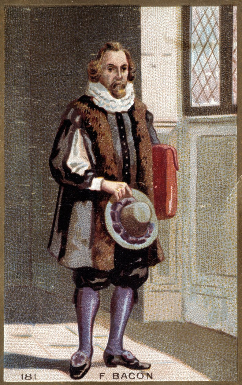 Portrait de Francis Bacon (1561-1626), homme d