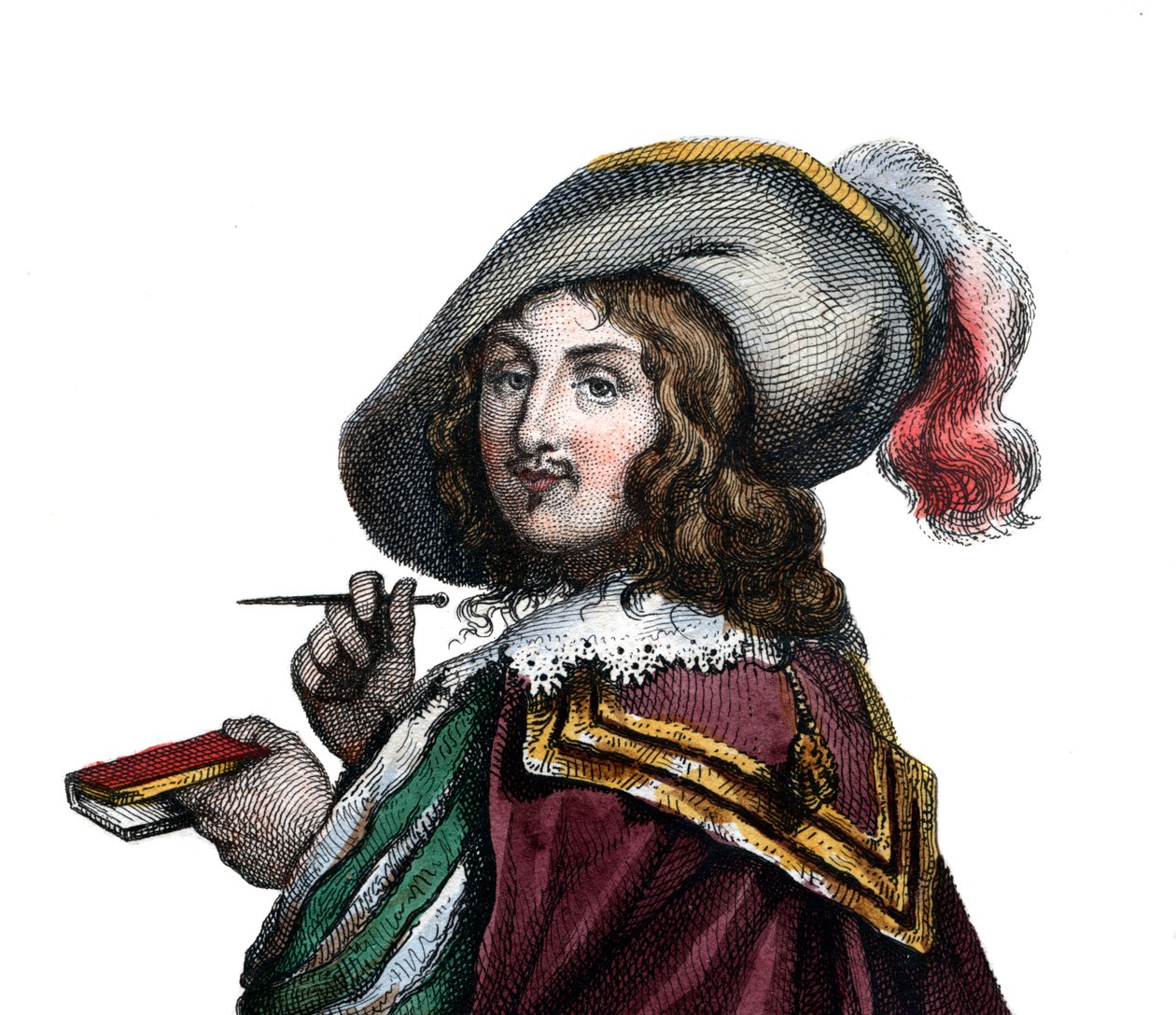 Portrait de François VI, duc de La Rochefoucauld, prince de Marcillac (1613-1680) - French School