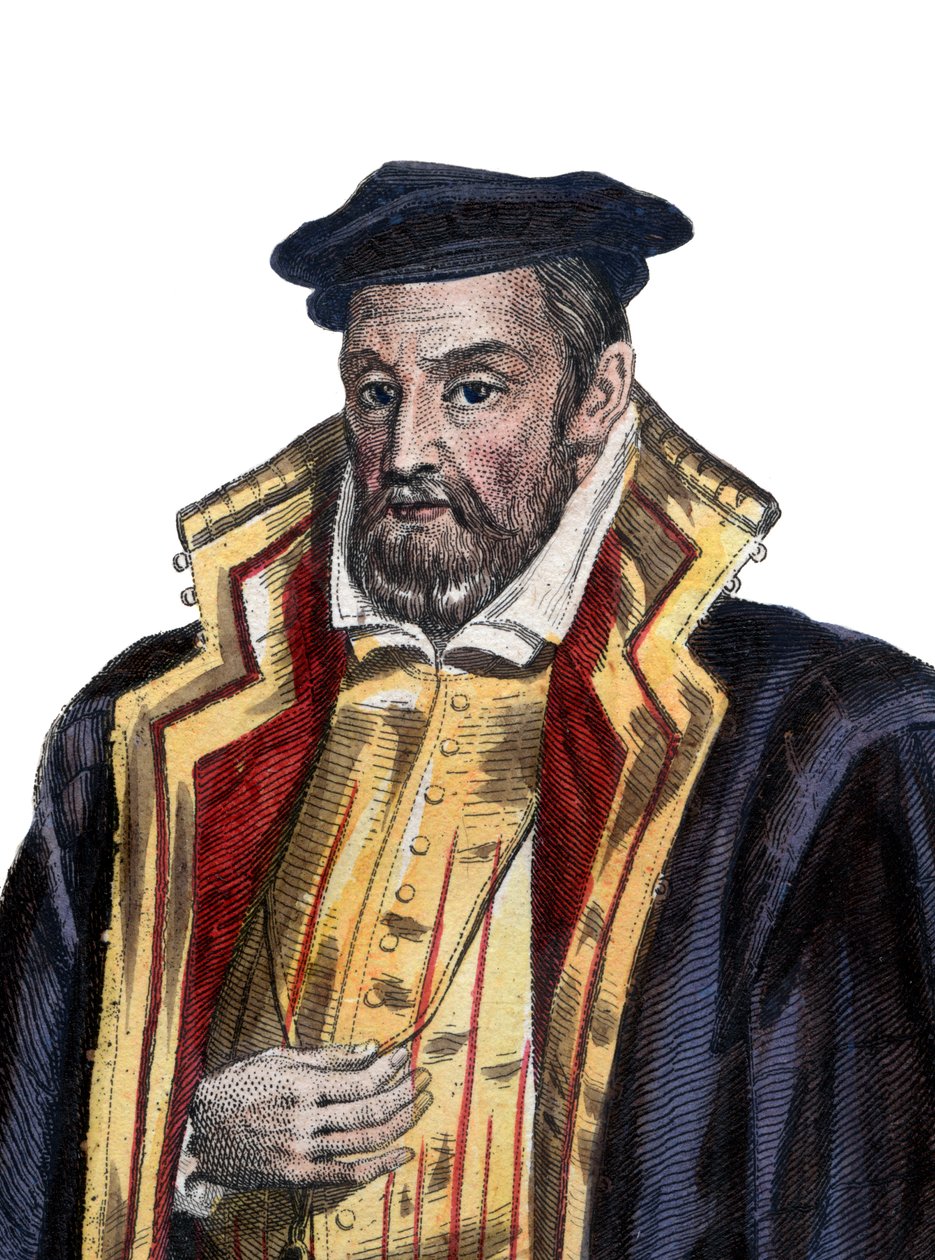 Portrait de Gaspard II de Coligny (1519-1572), seigneur de Châtillon - French School