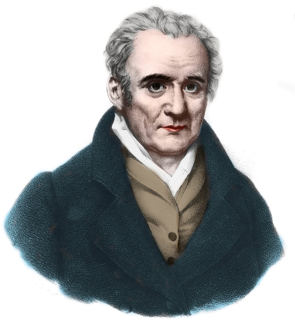 Portrait de Gaspard Monge (1746-1818), comte de Péluse, mathématicien et physicien français - French School