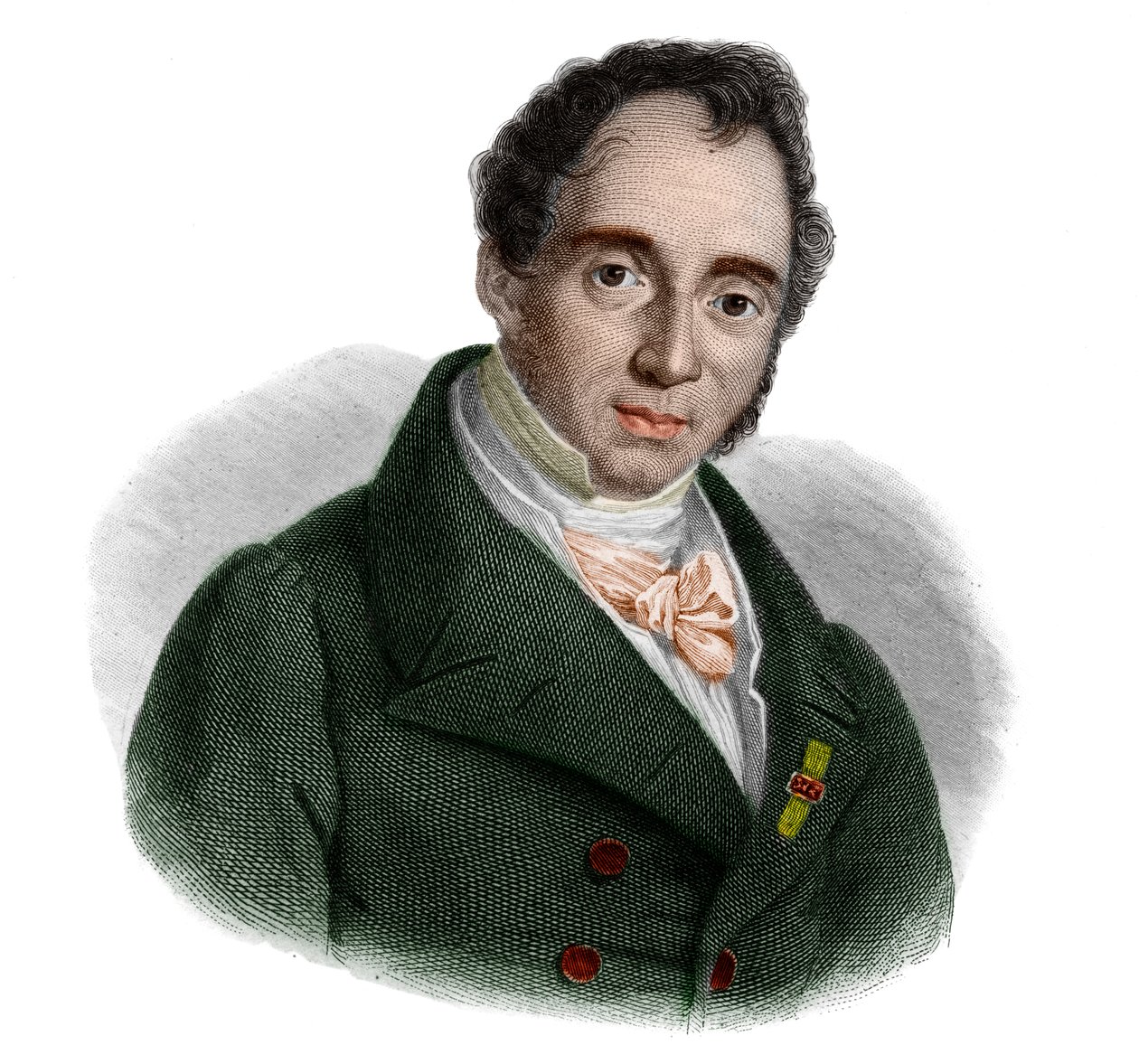 Portrait de Gaudenzio de Pagave - French School