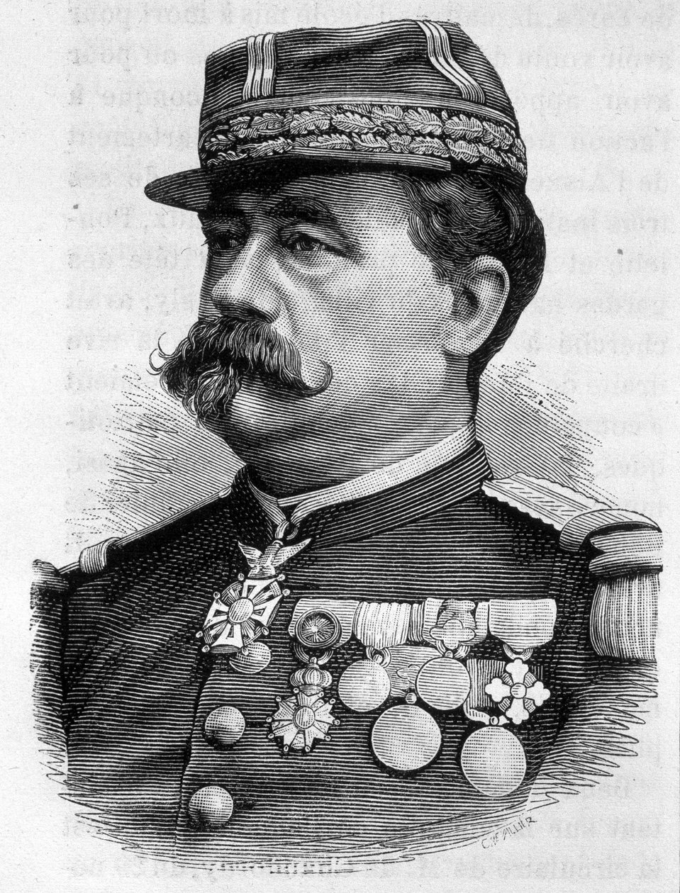 Portrait du Général Carré de Bellemarre - French School