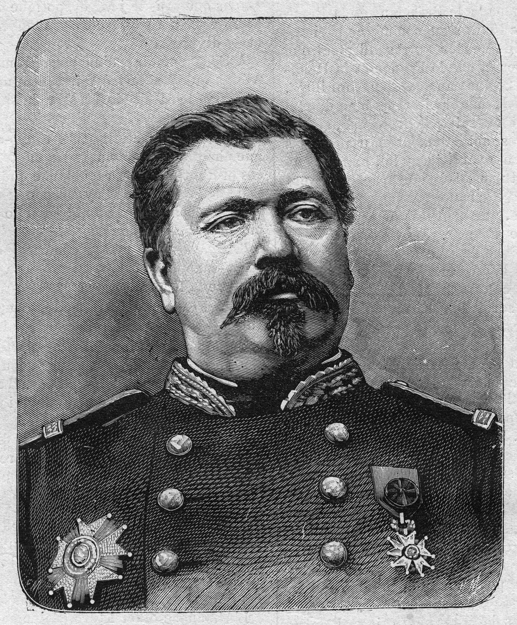 Portrait du Général Davout (vers 1829), Grand Chancelier de la Légion d