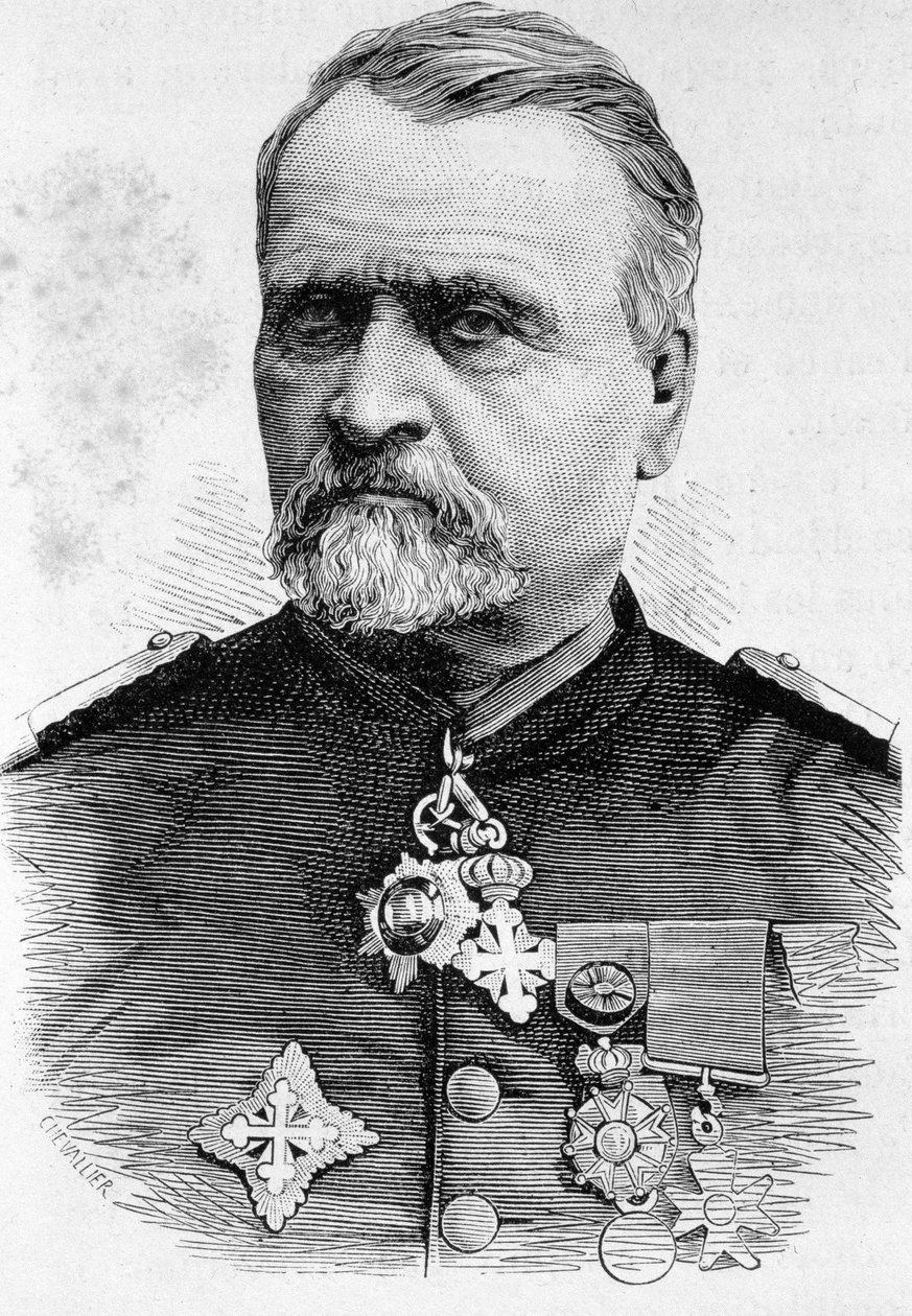 Portrait du général Emmanuel - Félix de Wimpffen (ou Wimpfen) - French School
