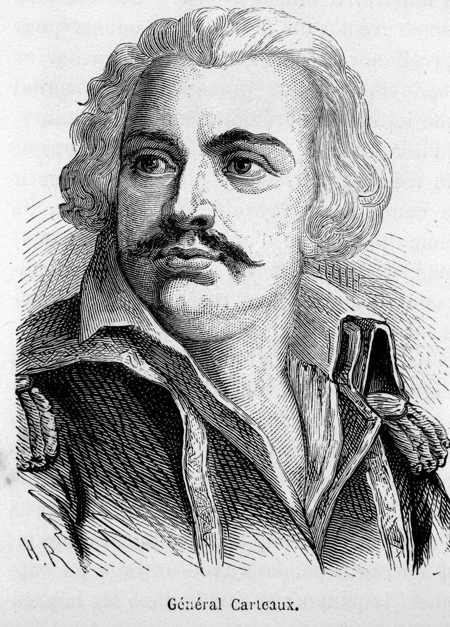 Portrait du général Jean François Carteaux (1751-1813) - dans "L