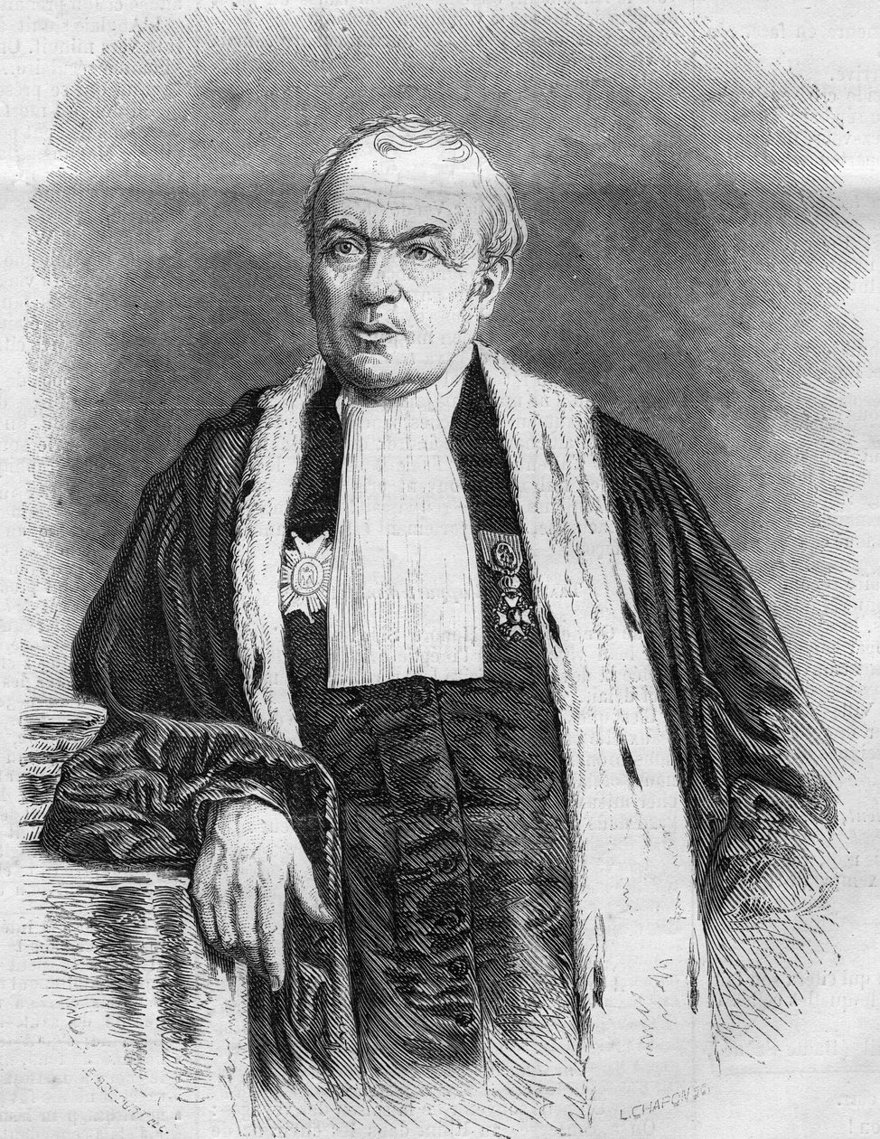 Portrait de Gustave Louis Chaix d