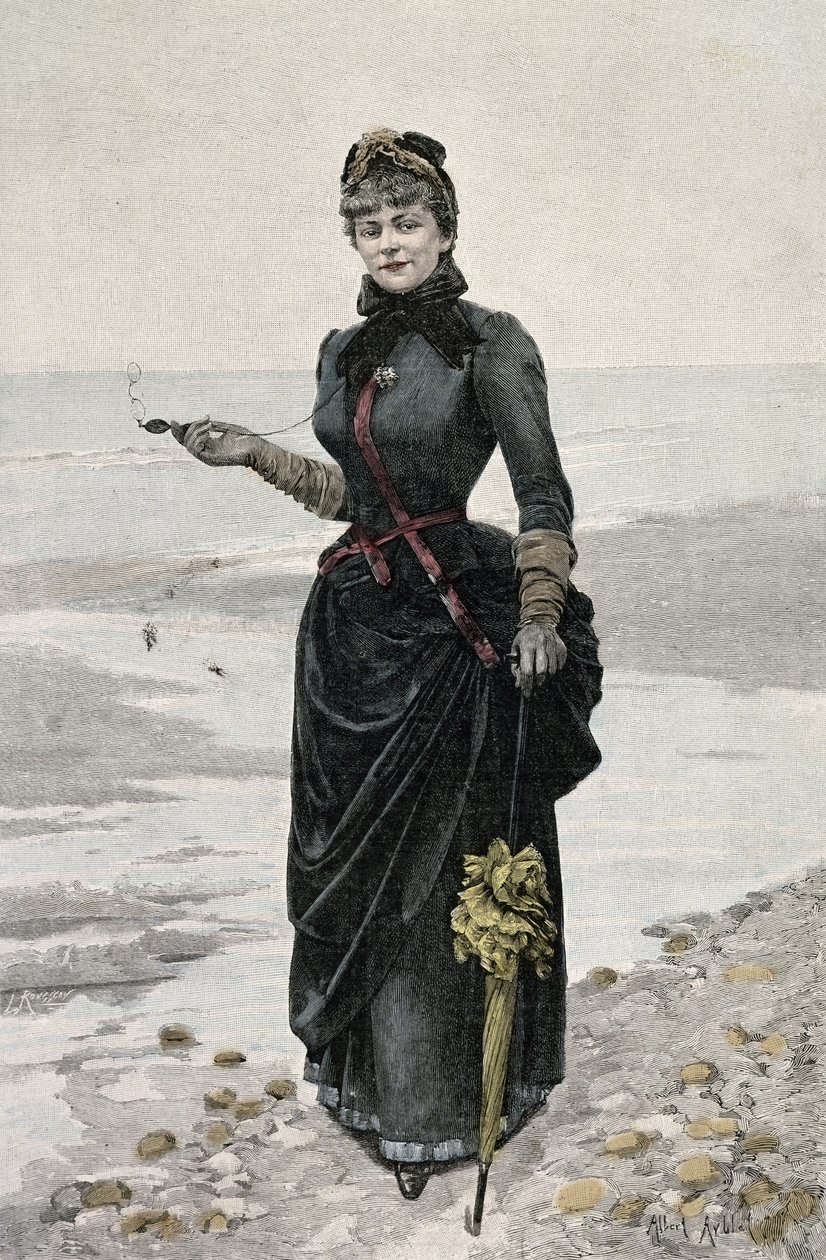 Portrait de Gyp (Sibylle Gabrielle Marie Antoinette Riquetti de Mirabeau, comtesse de Martel de Janville) (1849-1932), écrivain français - French School