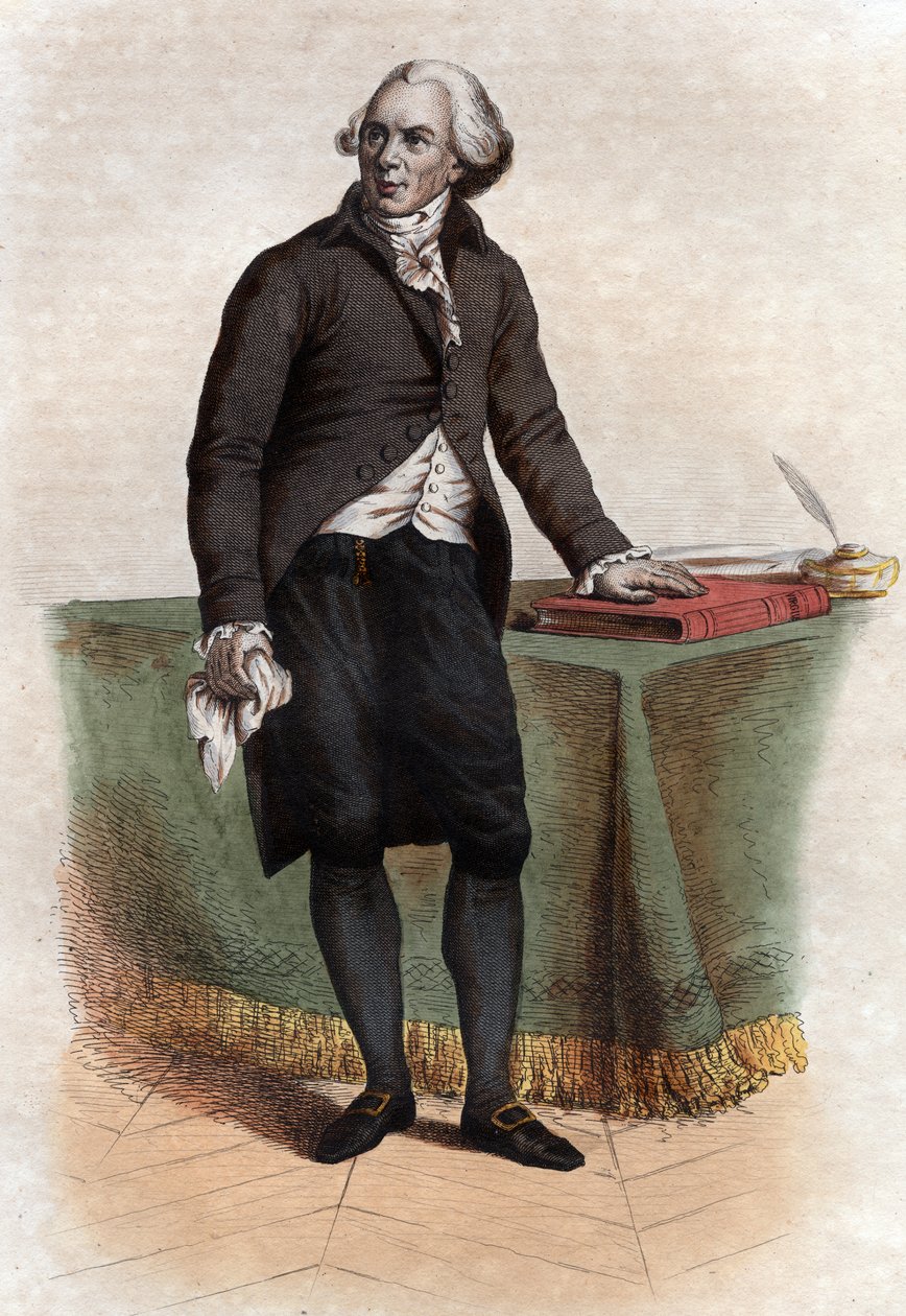 Portrait de Jacques Delille (1738-1813), poète et traducteur français - French School