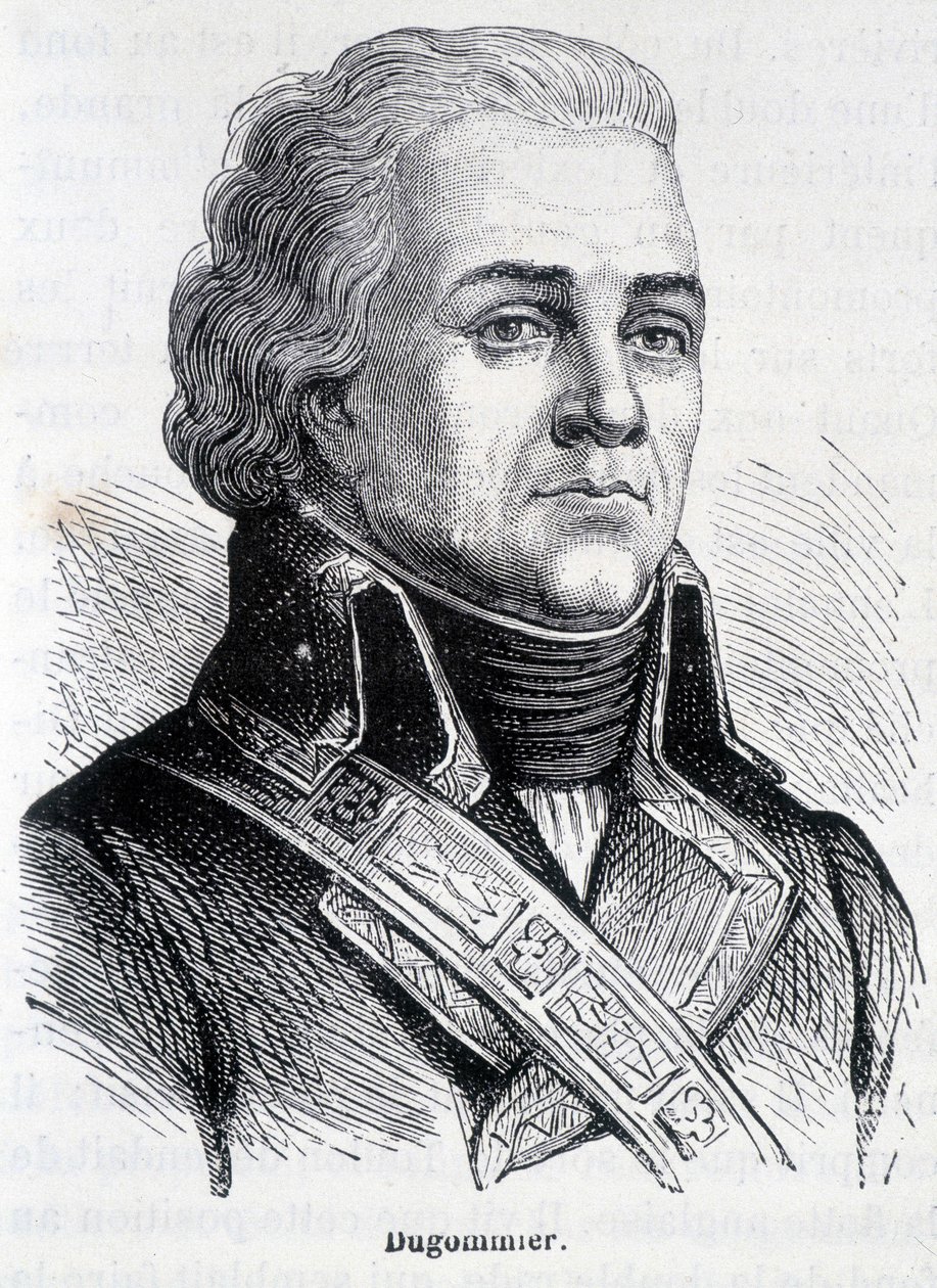 Portrait de Jacques François Coquille dit Dugommier, général français (1738 -1794) - dans « L