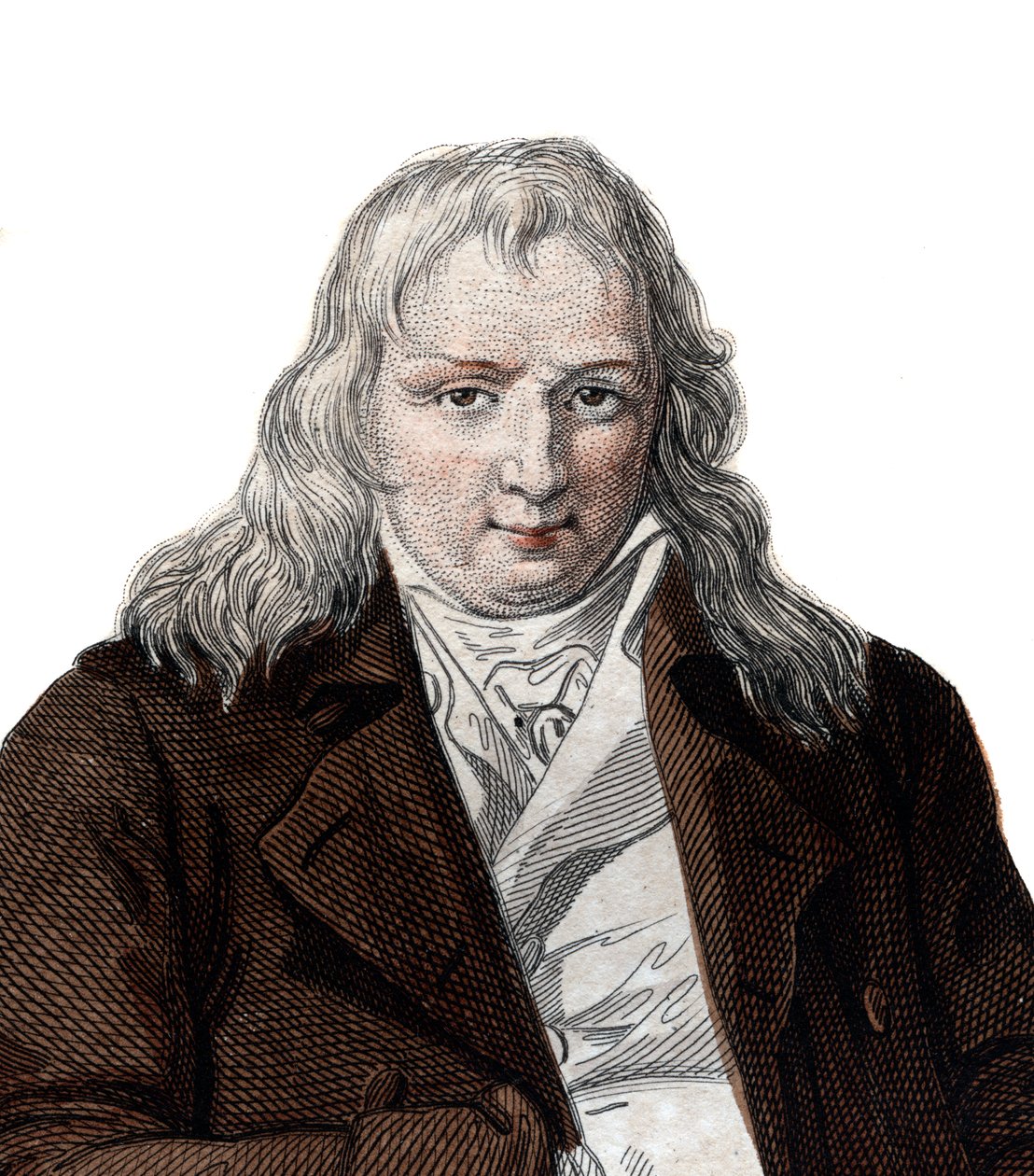 Portrait de Jacques-Henri Bernardin de Saint-Pierre (1737-1814), écrivain et botaniste français - French School