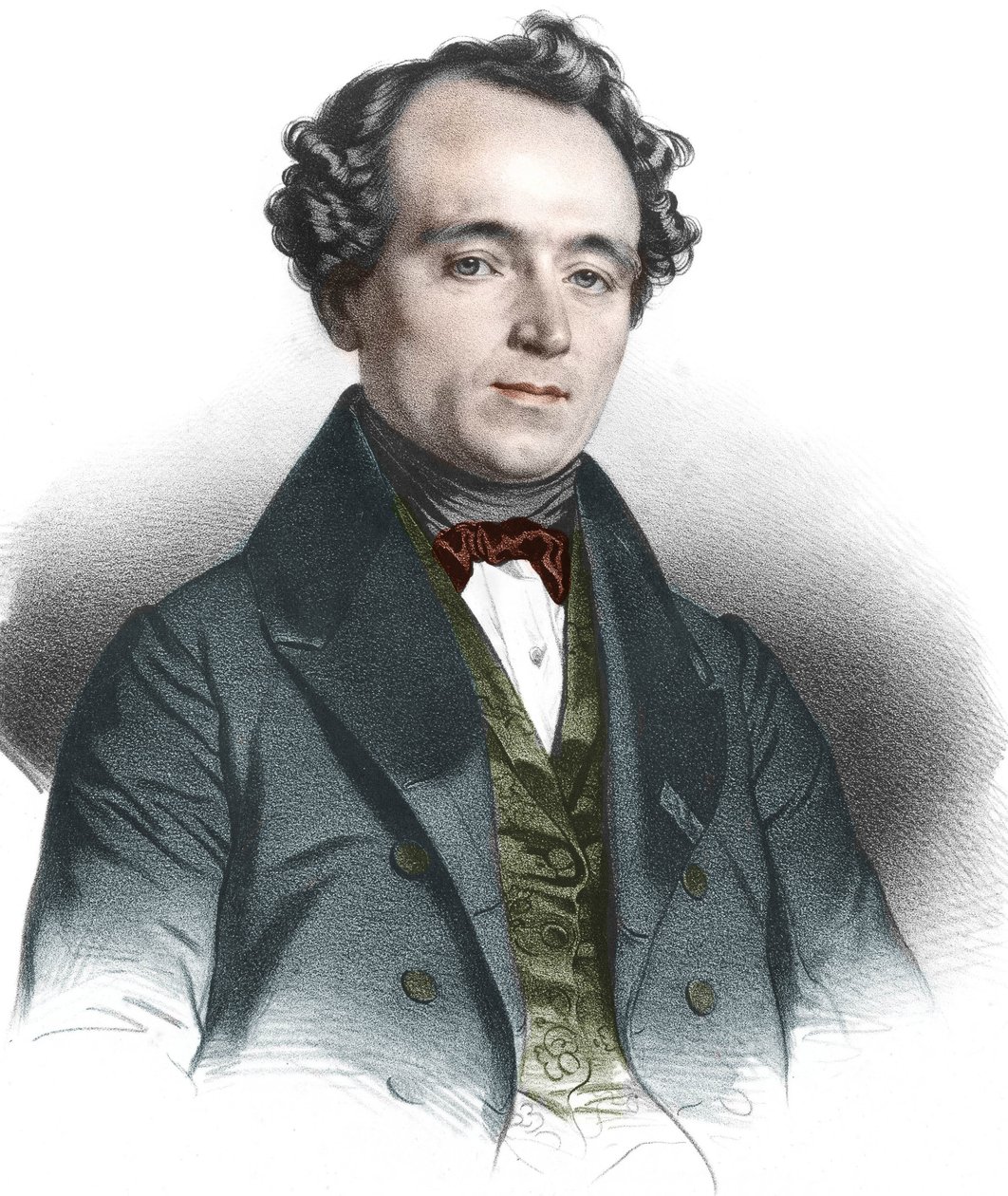 Portrait de Jean-Baptiste André Dumas, chimiste français. - French School