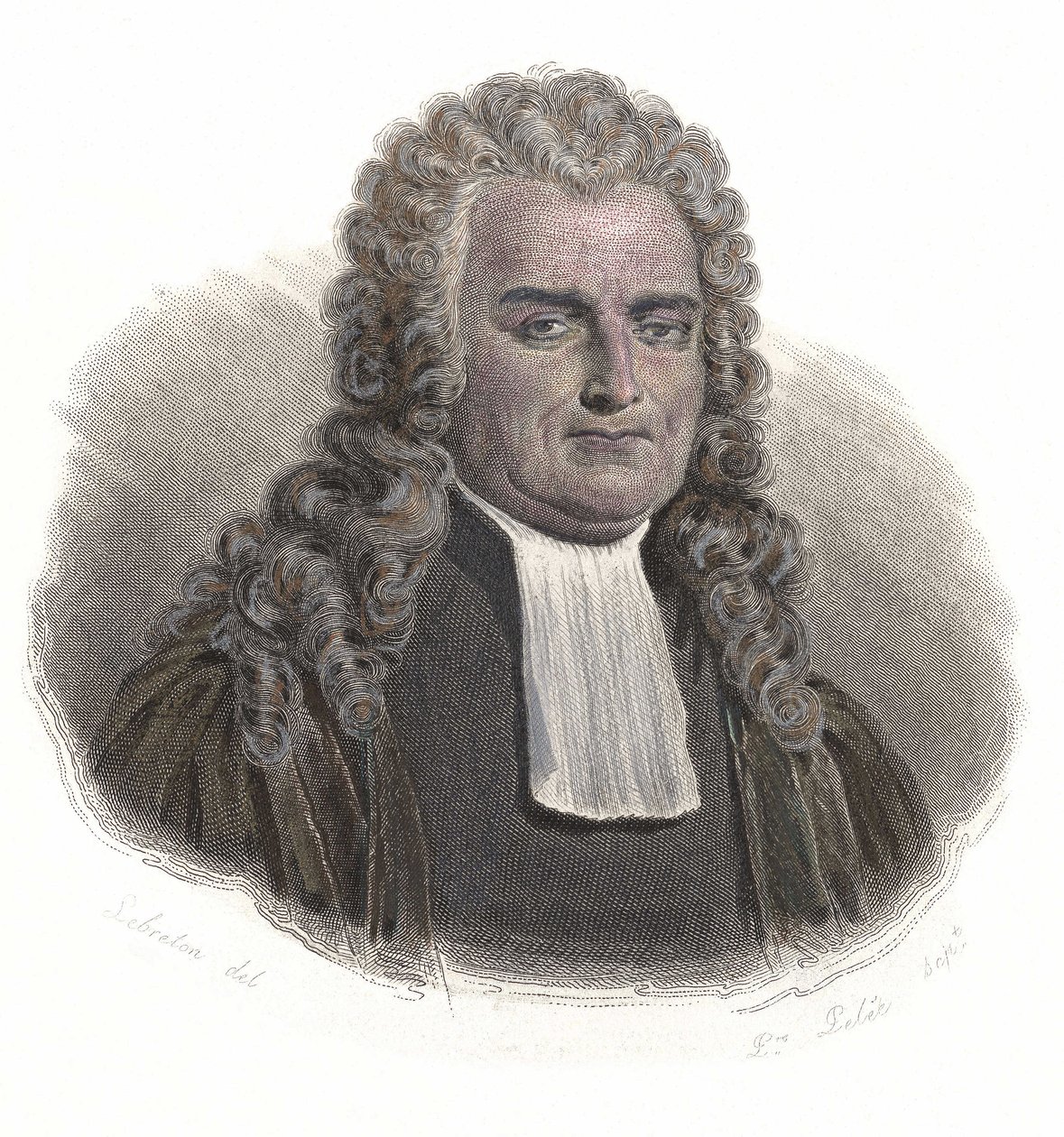 Portrait de Jean Baptiste Antoine de Montyon (1733-1820), économiste et magistrat français. dans "Portraits des Hommes Utiles" - French School