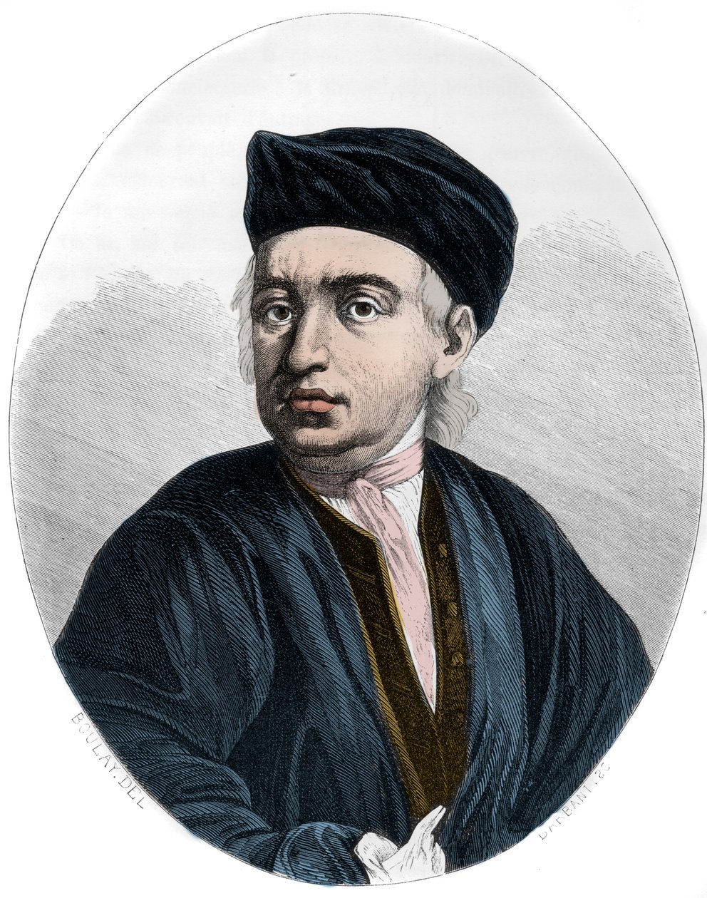 Portrait de Jean Calas, illustration de 