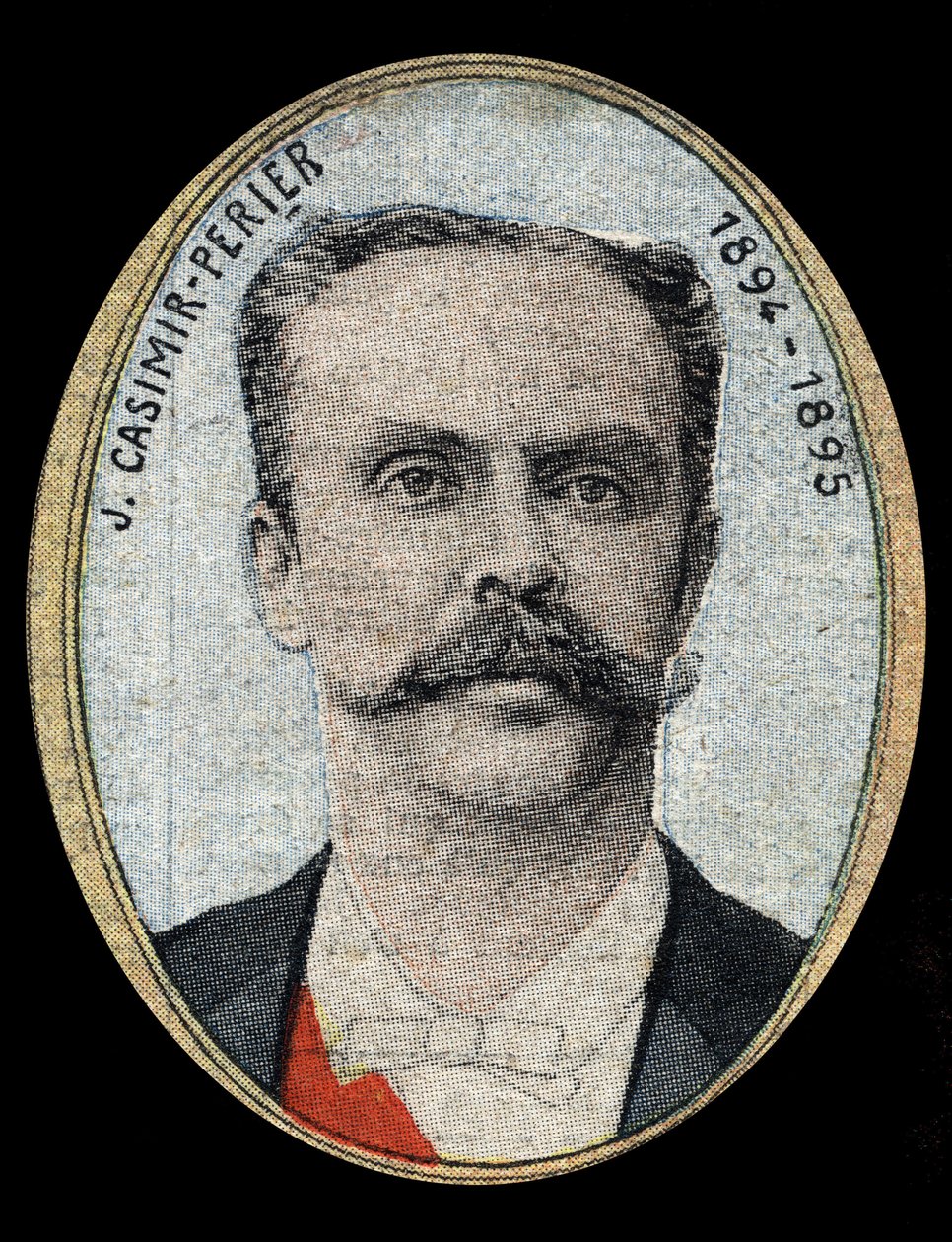 Portrait de Jean Casimir-Perrier (1847-1907), président de la République française. - French School