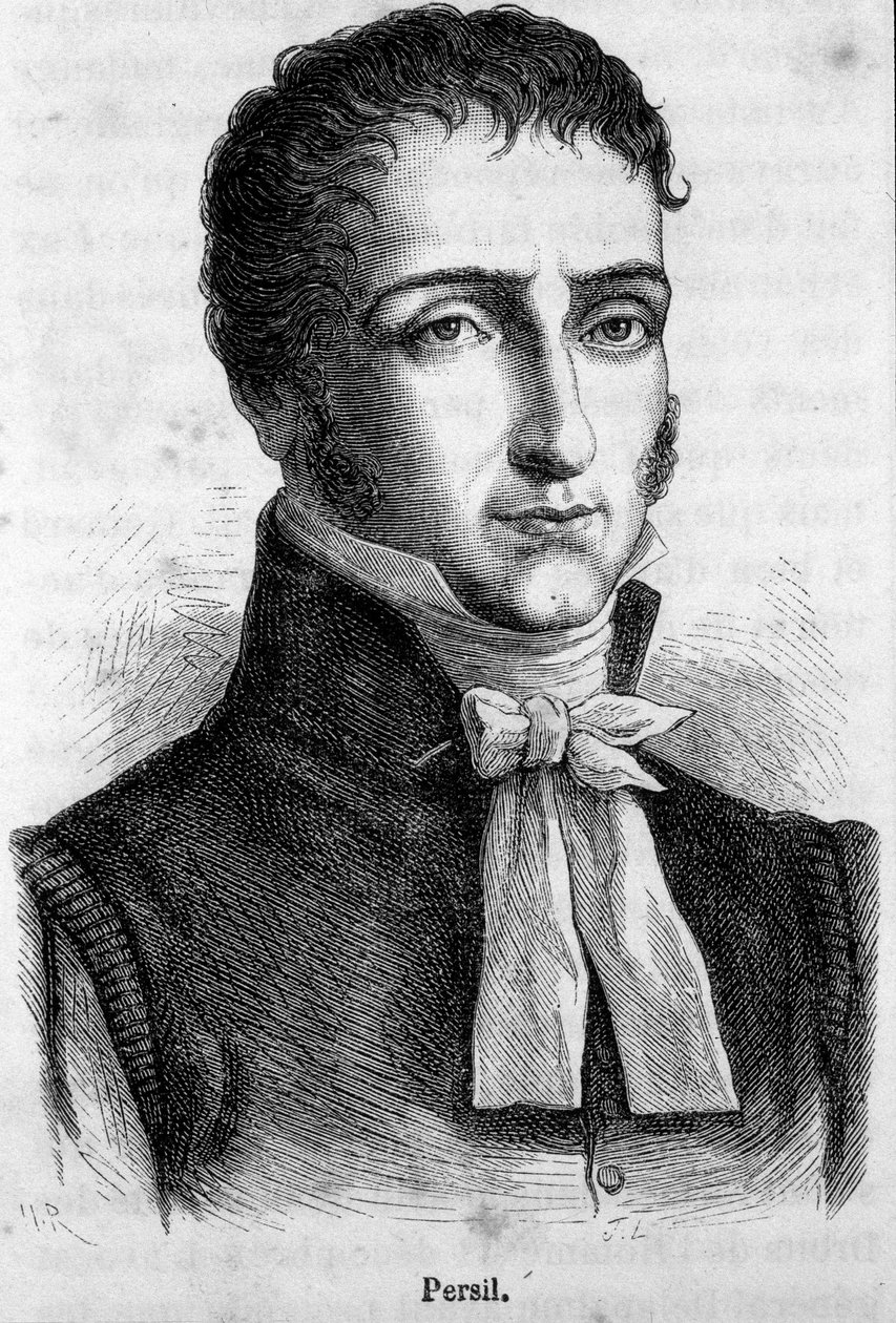 Portrait de Jean Charles Persil (1785-1870), ministre de la Justice français - French School