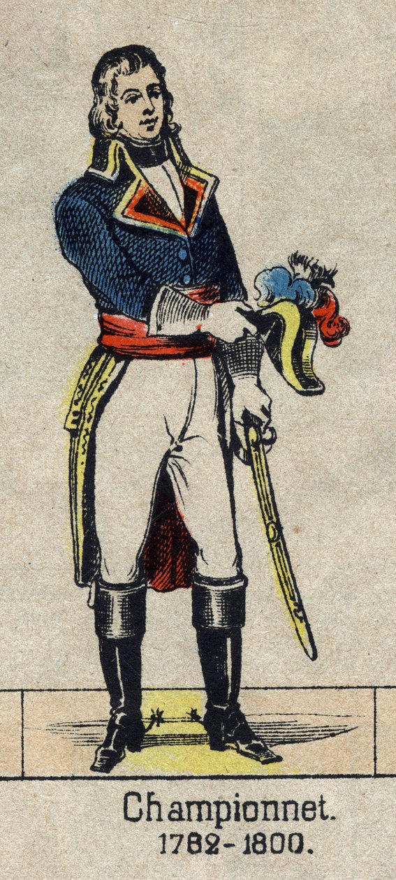Portrait de Jean Étienne Championet, général français (1762-1800). Image d