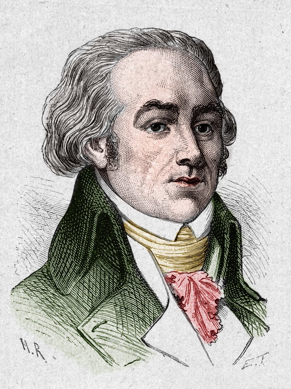 Portrait de Joseph Geneviève, comte de Puisaye - French School