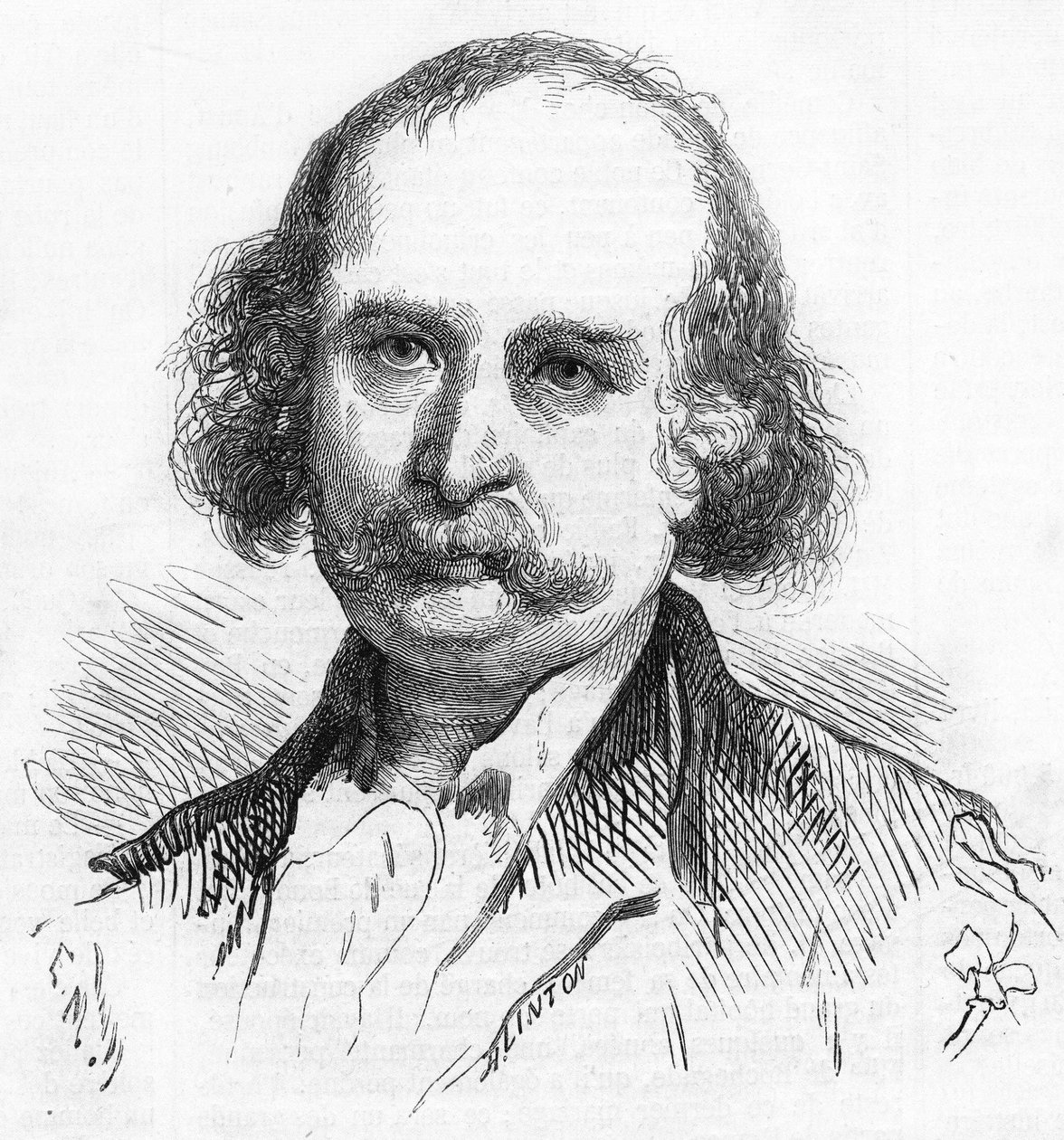 Portrait de Jules Sandeau (1811-1883), écrivain français - French School