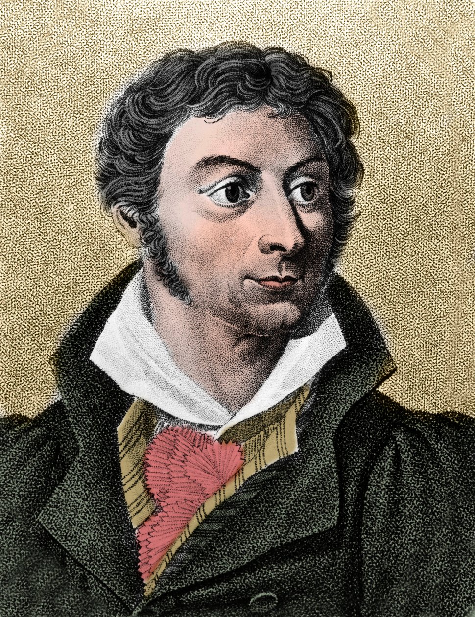 Portrait de Lorenz Oken (1779-1851), naturaliste et philosophe allemand - French School