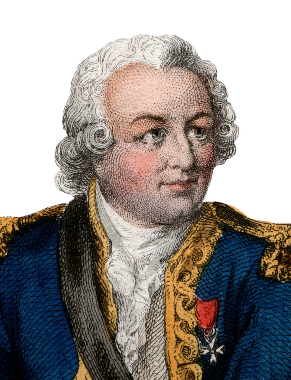 Portrait de Louis Antoine, comte de Bougainville (1729-1811), amiral et explorateur français - French School