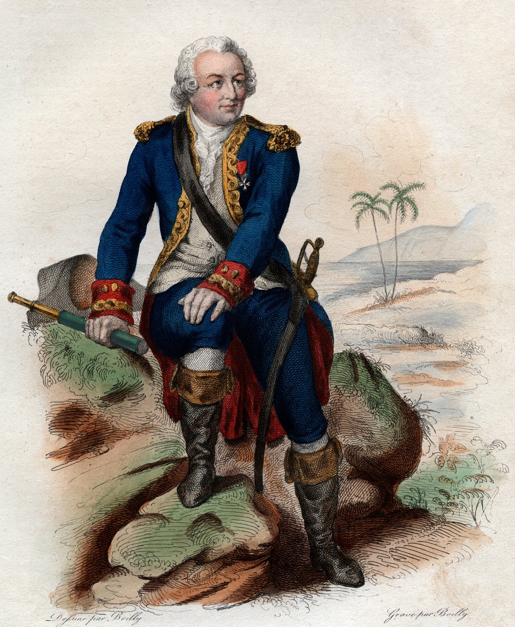 Portrait de Louis Antoine, comte de Bougainville (1729-1811) - French School